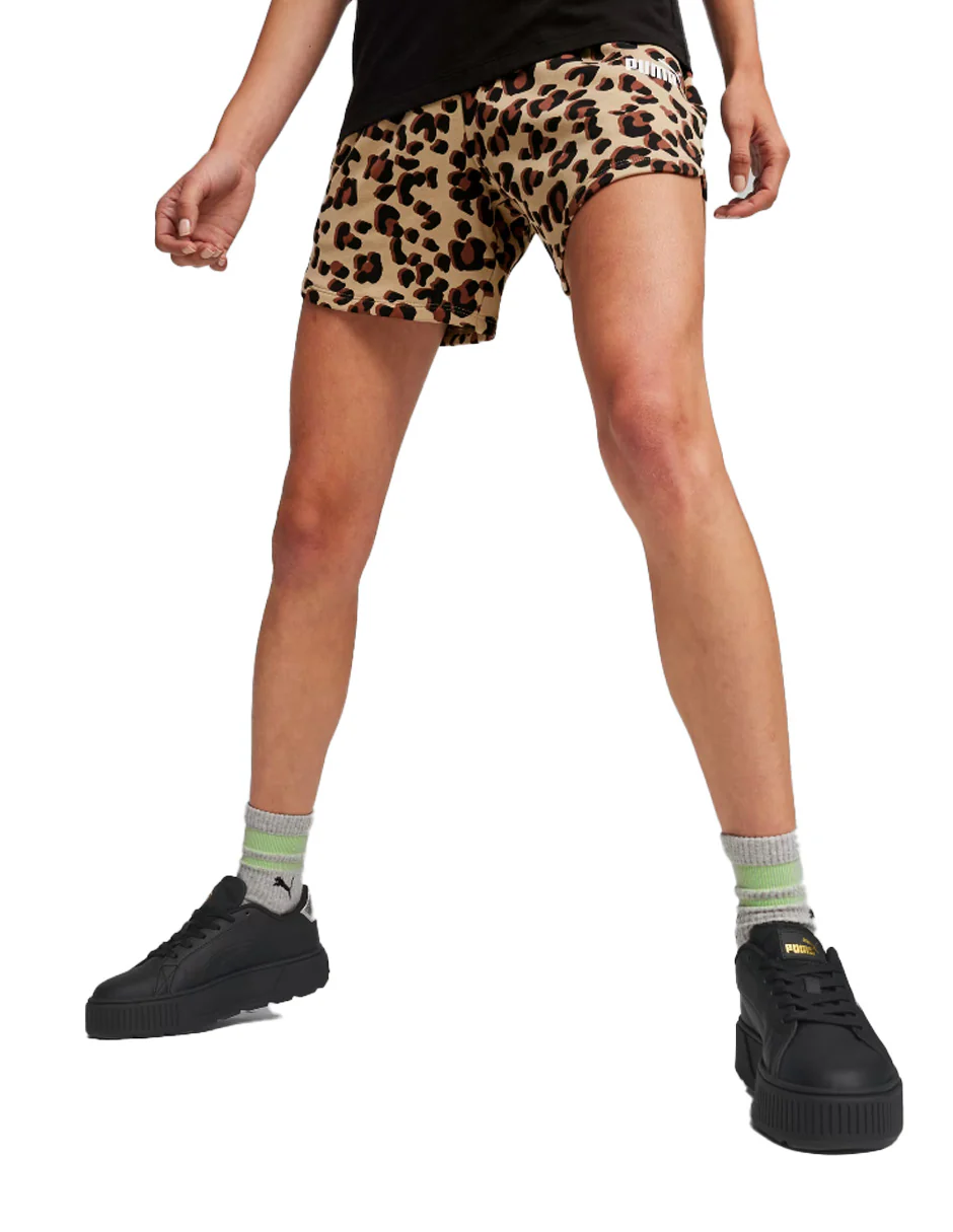 Short Puma Corto de Mujer Ess+ Animal Print 67792883