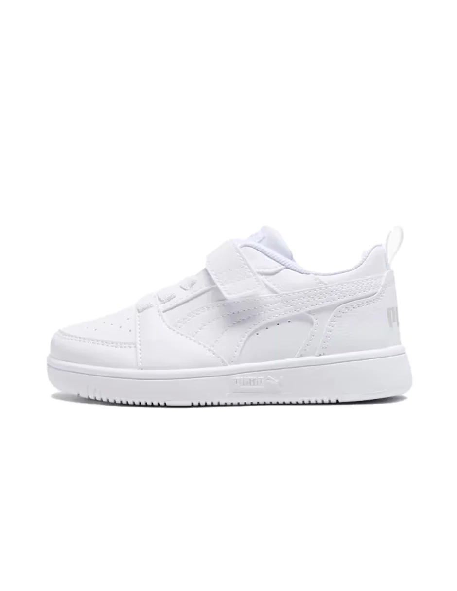 Tenis Puma Blanco Infantil Rebound V6 39741903 (16.0 -23.0)