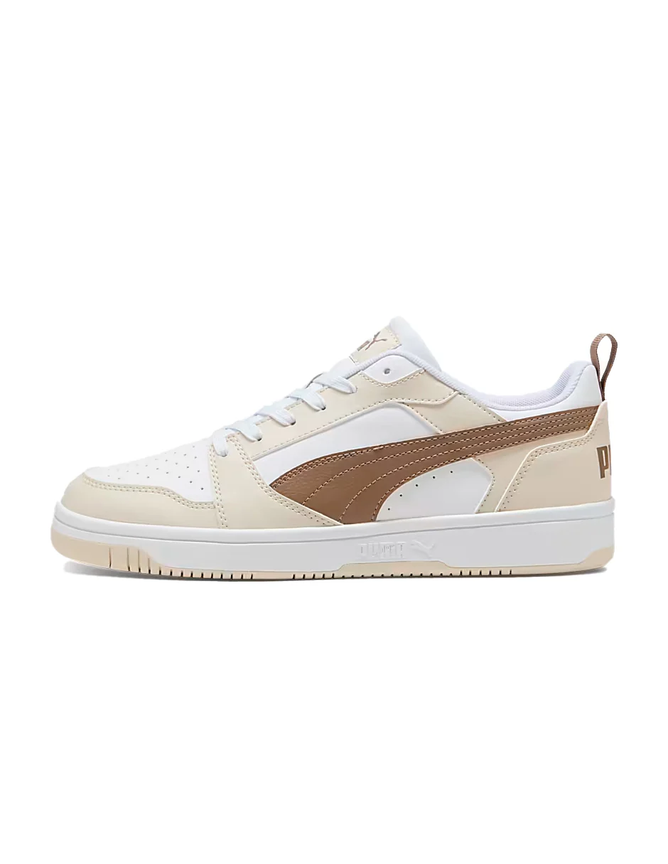 Tenis Caballero Puma Rebound V6 Low Blanco 39232838