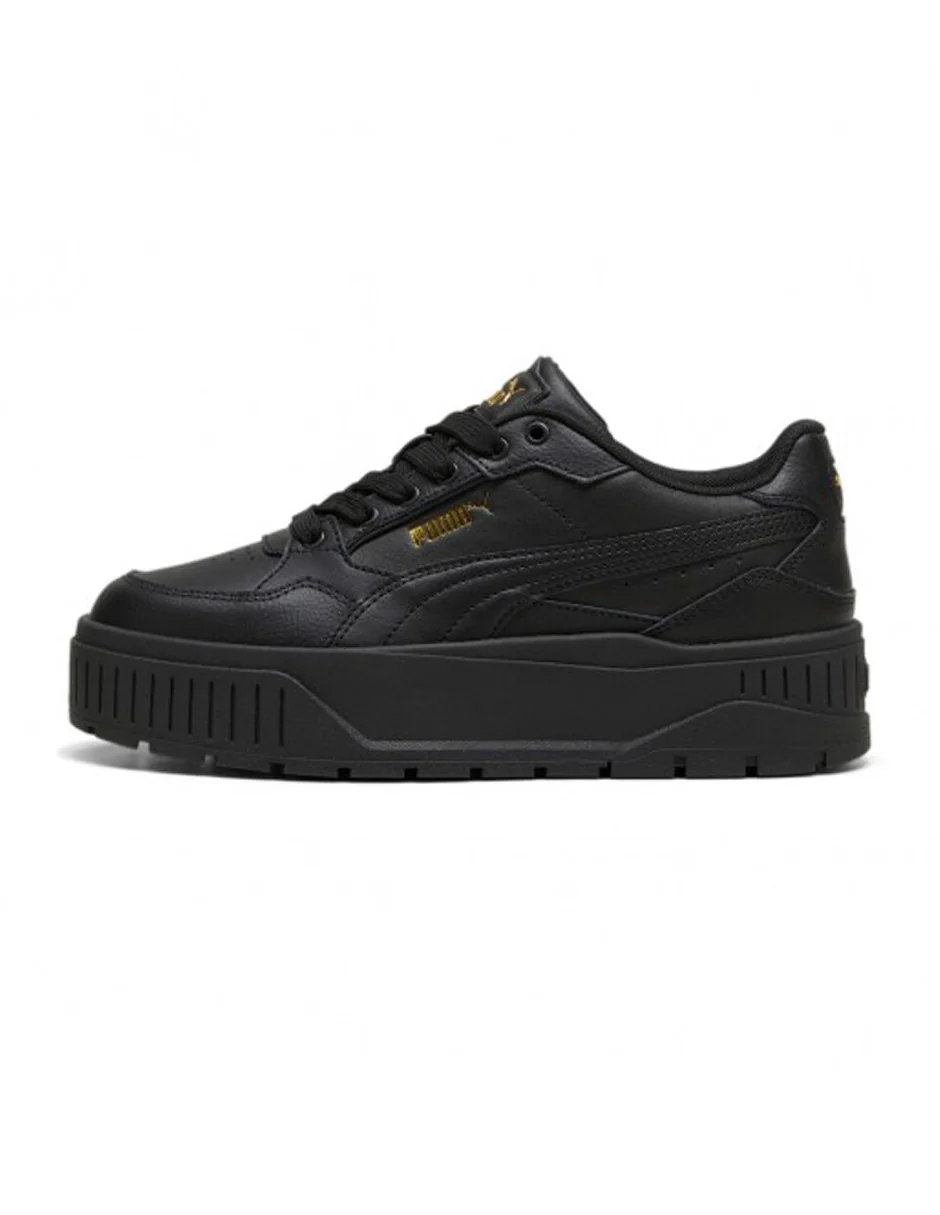 Tenis Puma Negros Karmen Ii Idol Plataforma 39746101