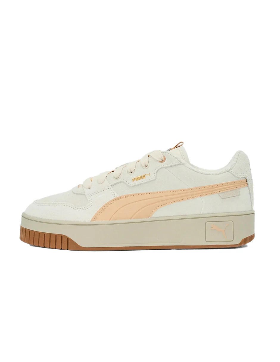 Tenis Dama Puma Carina Street Lux Beige 40073001