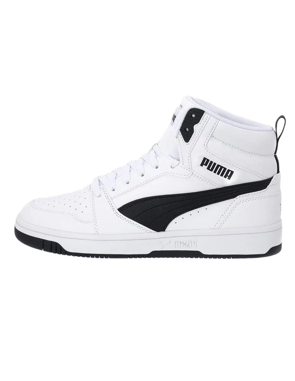 Tenis Puma Rebound V6 Caballero Blanco 39232602