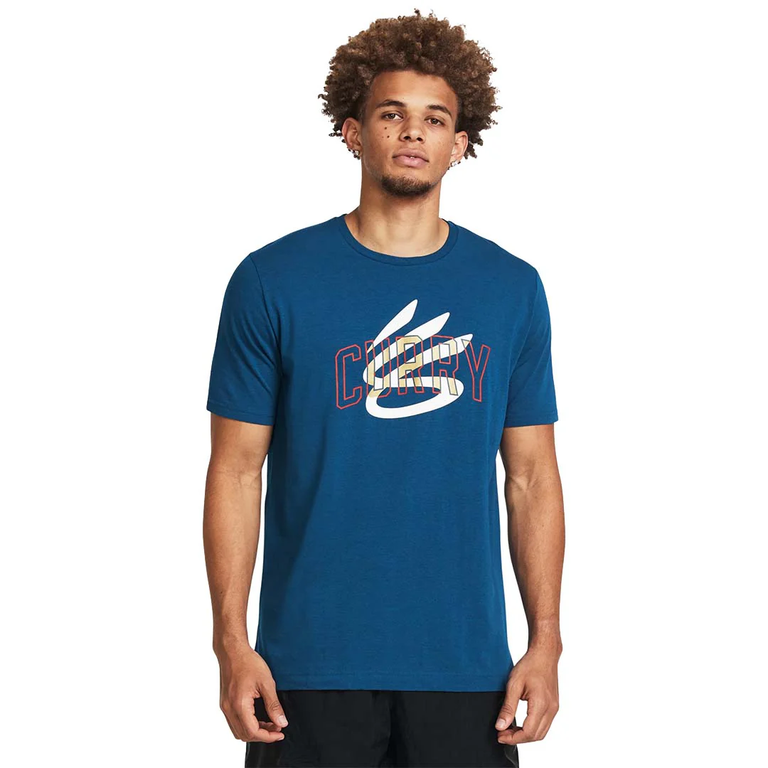 Under Armour Men Curry Champ Mindset Tee | 1383382-426