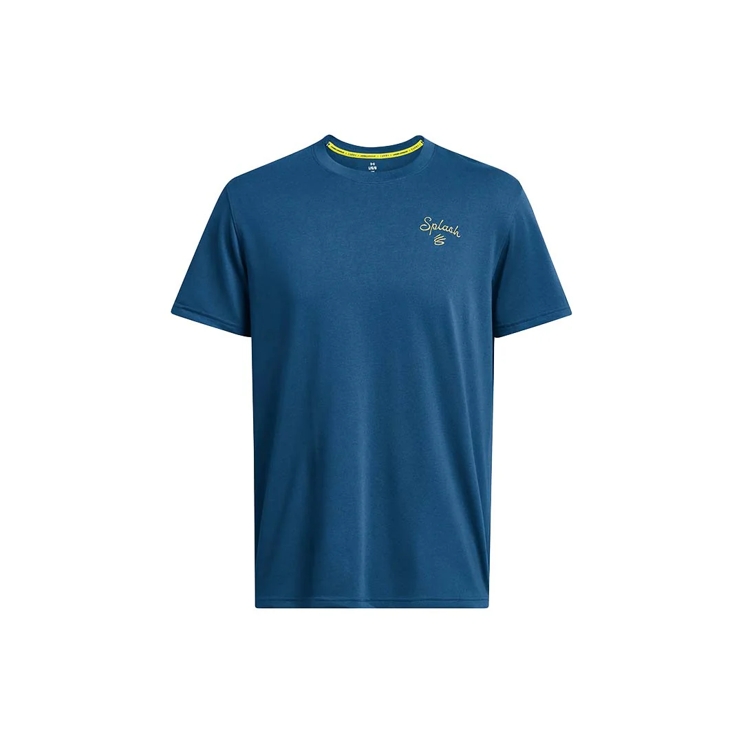 Under Armour Men Curry Emb Splash Tee  | 1383379-426