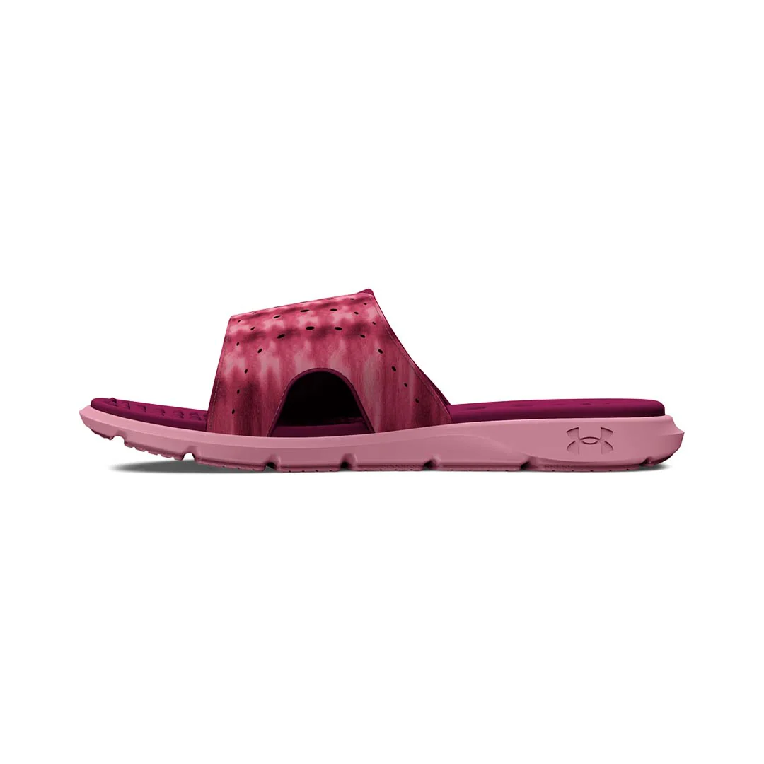 Under Armour Women Ignite Pro Graphic Strap Slides | 3026028-606