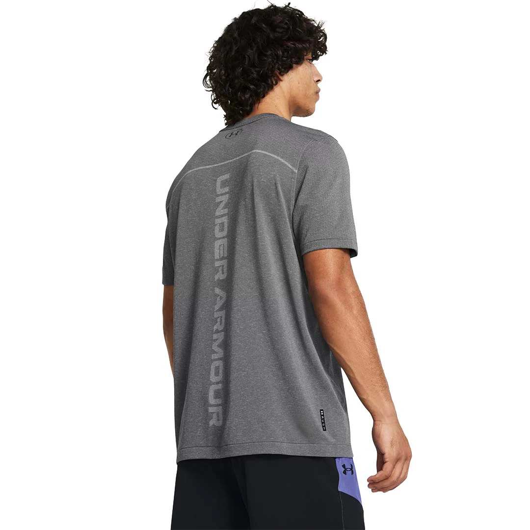 Under Armour Men Rush Seamless Wordmark SS | 1382799-025