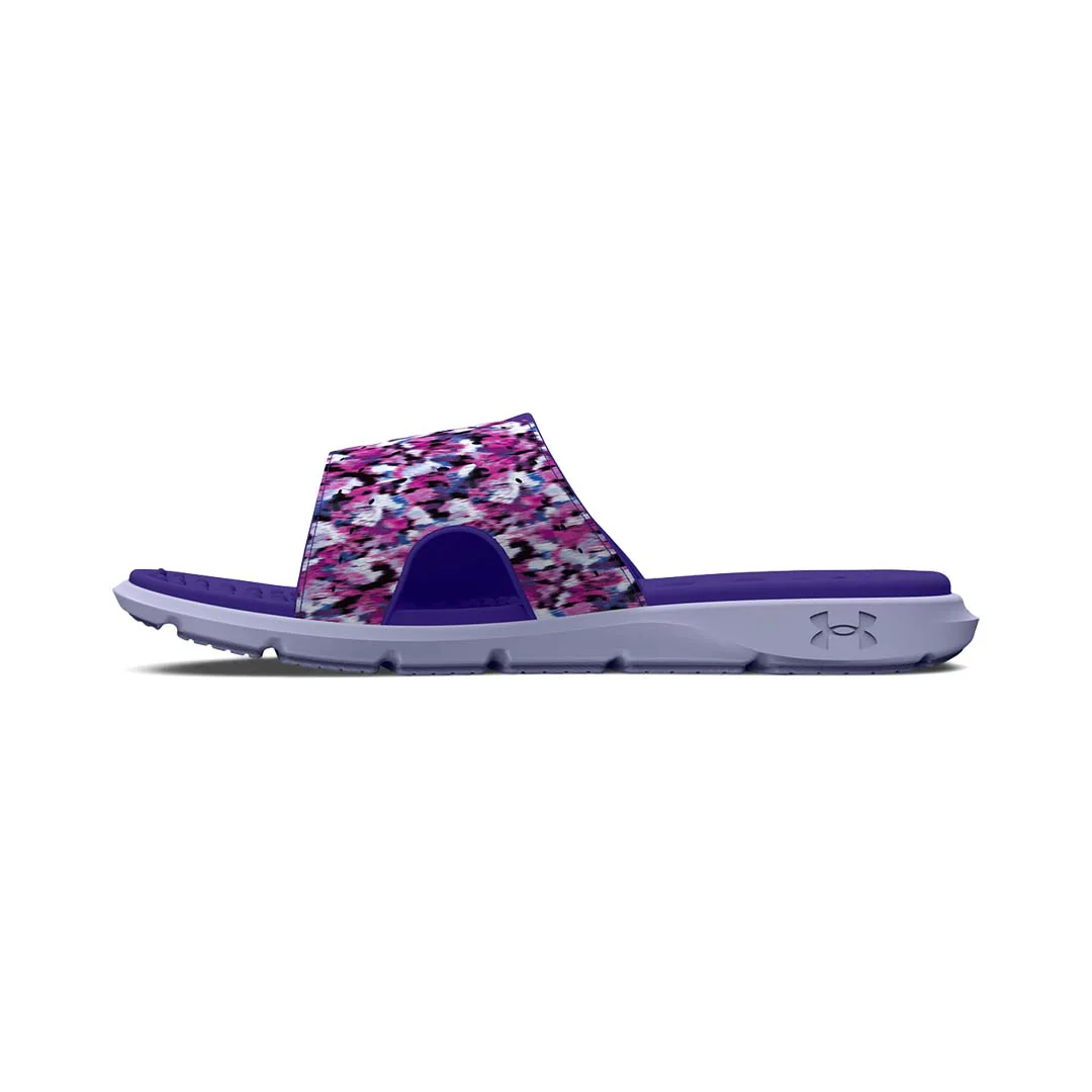 Under Armour Women Ignite Pro Graphic Strap Slides | 3026028-603