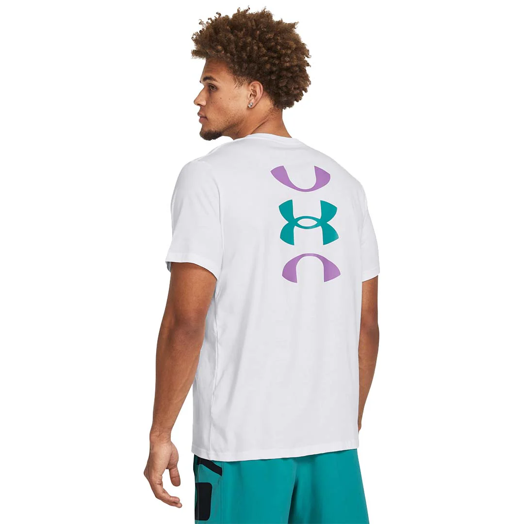 Under Armour Men Bball Logo Court SS | 1382850-100