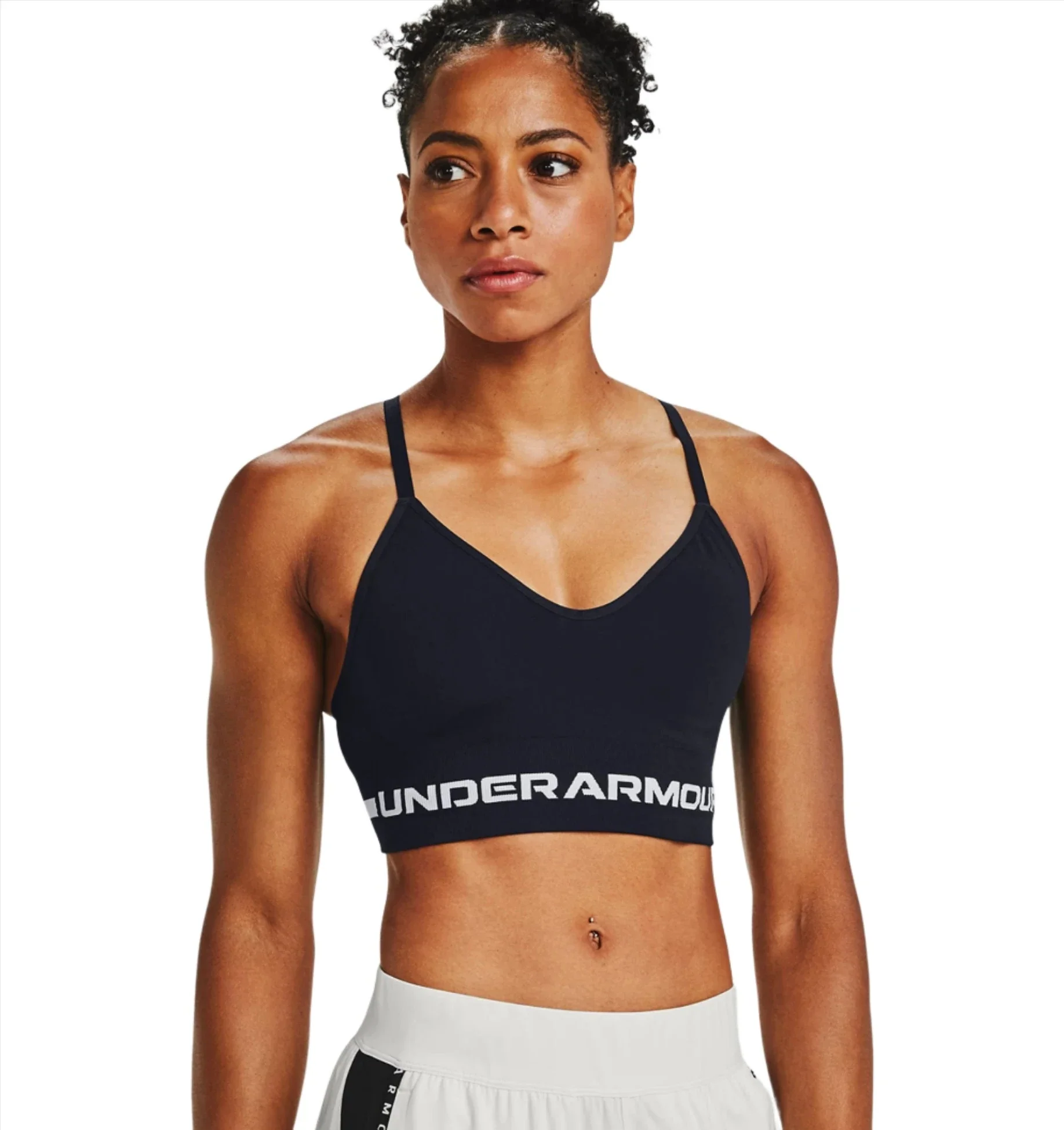 Under Armour Women Seamless Low Long Bra | 1357719-001