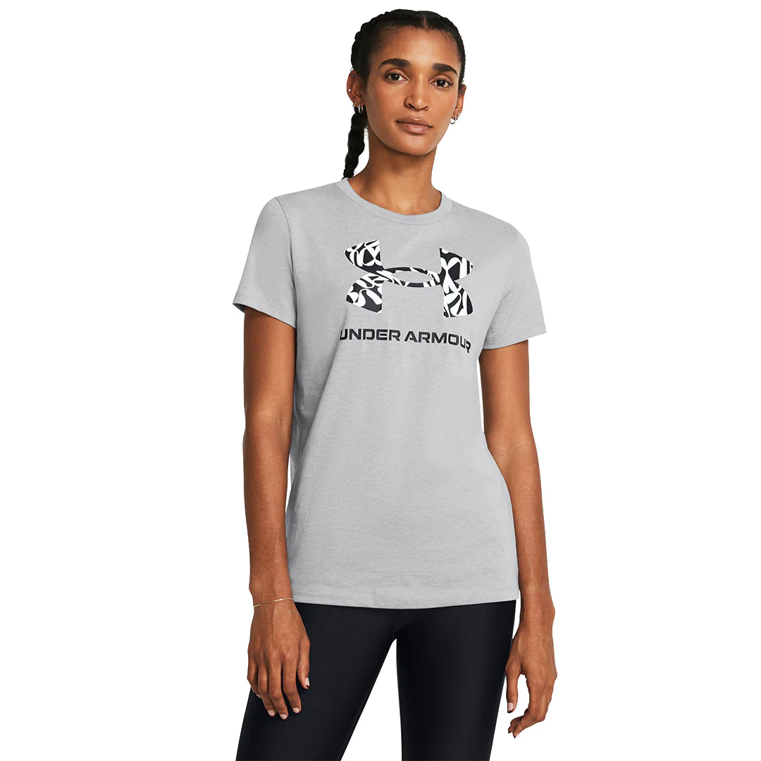 Under Armour Women Sportstyle Logo Short Sleeve | 1356305-023