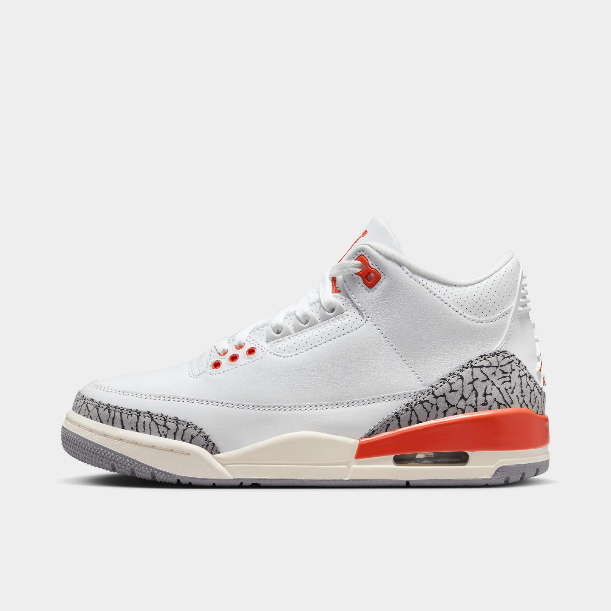 Jordan Women's 3 Retro White / Cosmic Clay - Sail