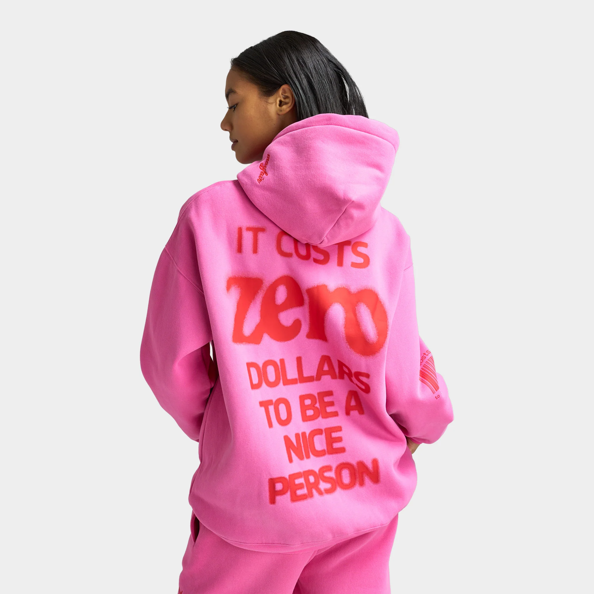 Mayfair Women's It Costs $0 Hoodie / Pink