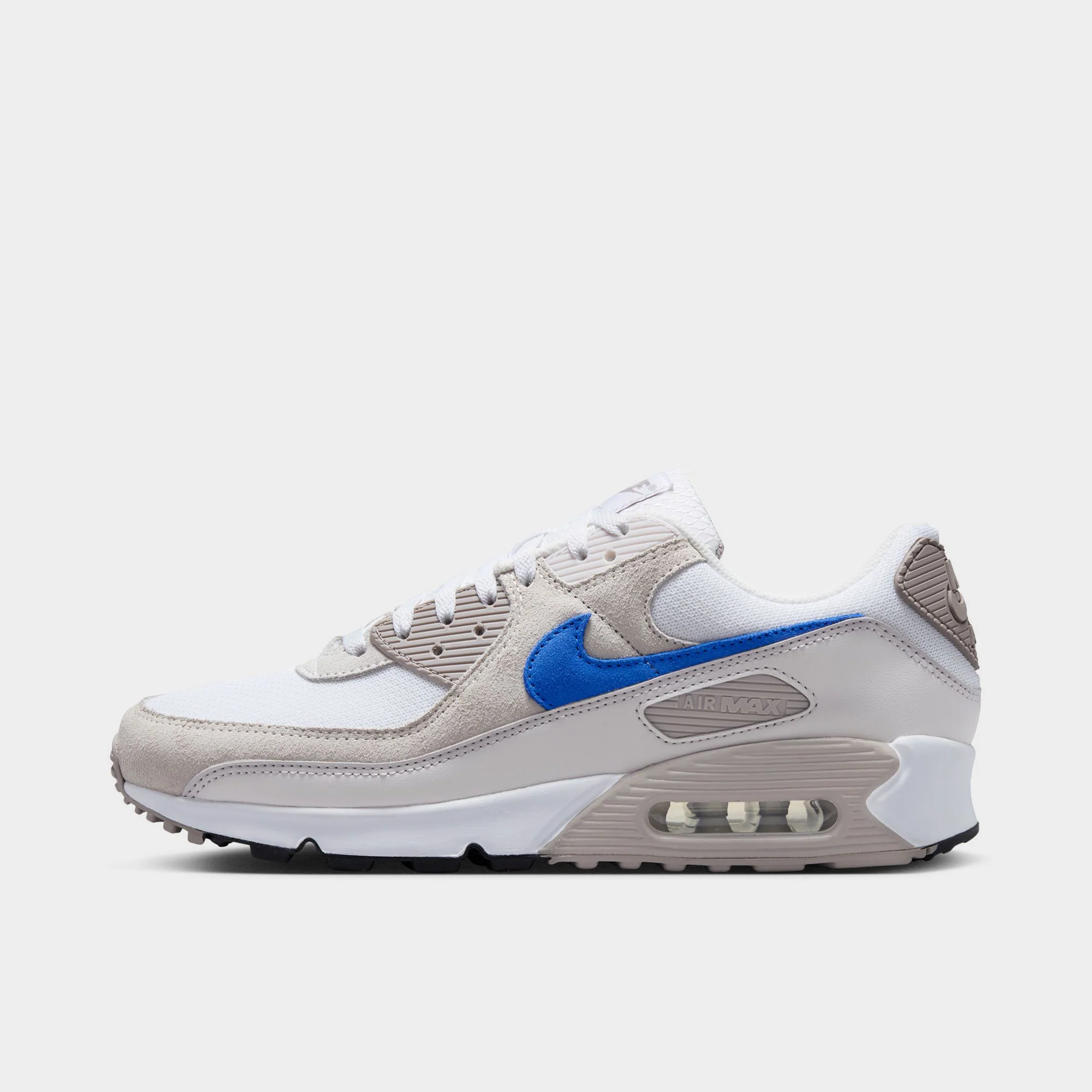 Nike Air Max 90 White / Racer Blue - College Grey