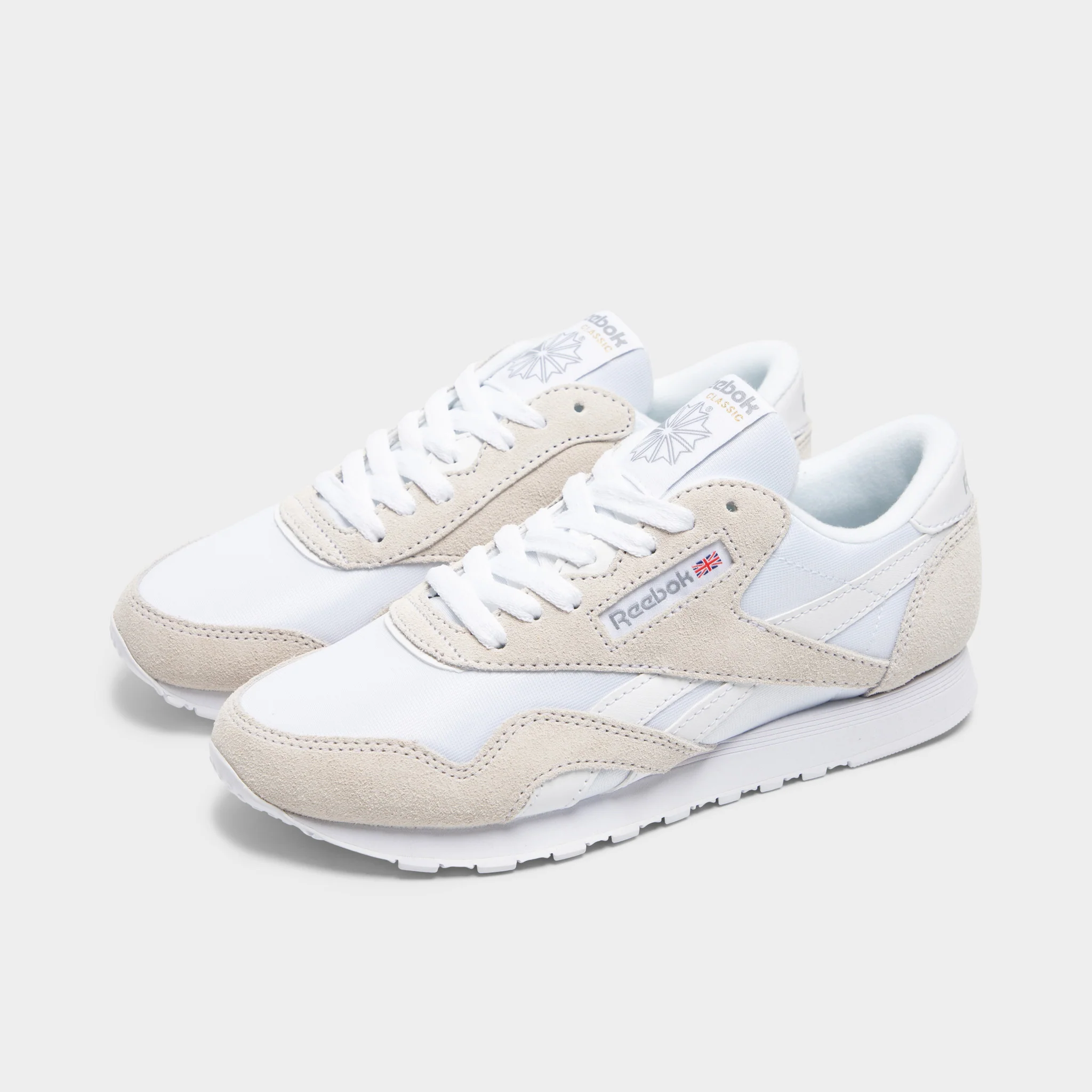 Reebok Women's Classic Nylon White / Grey