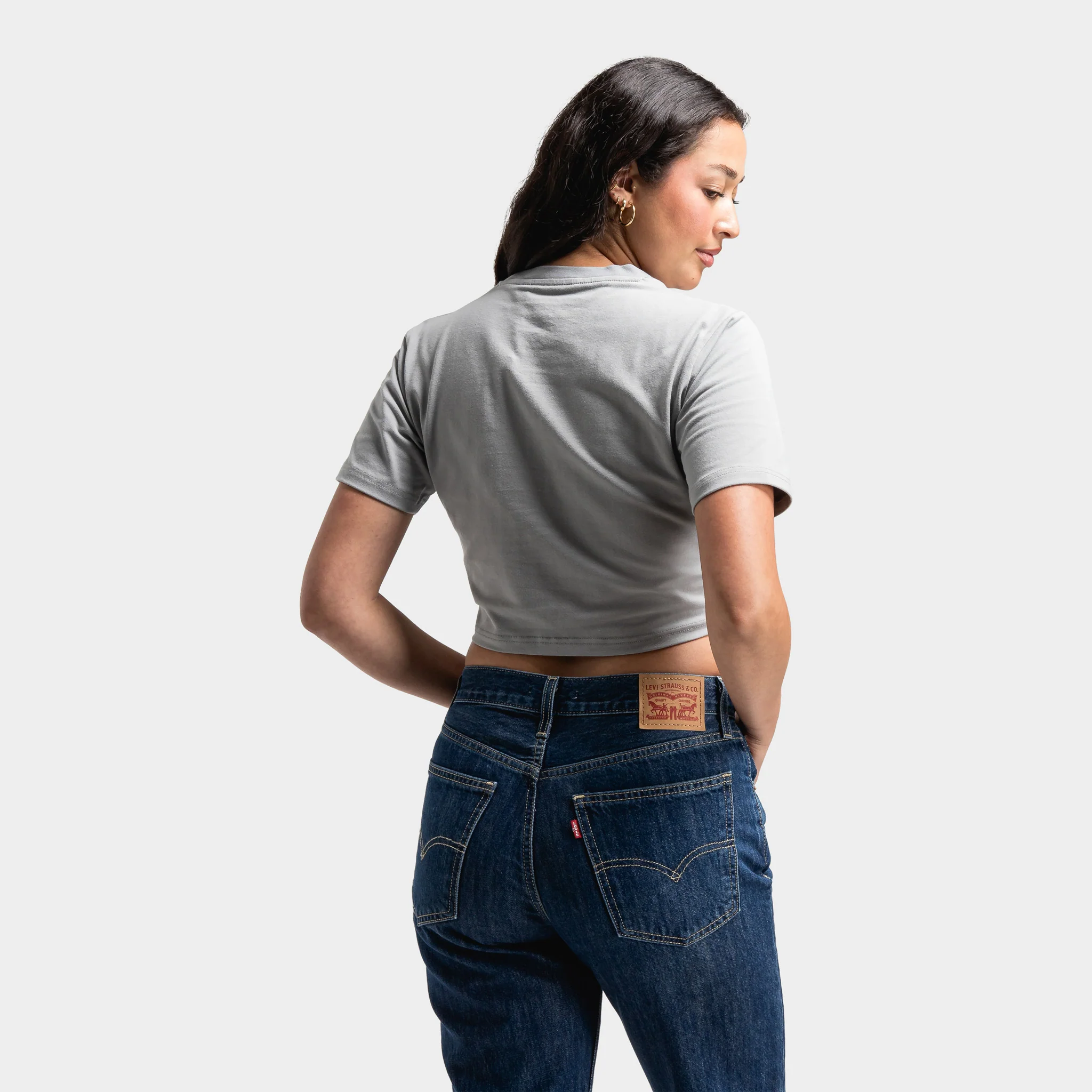 Supply & Demand Women's Strike T-Shirt / Grey