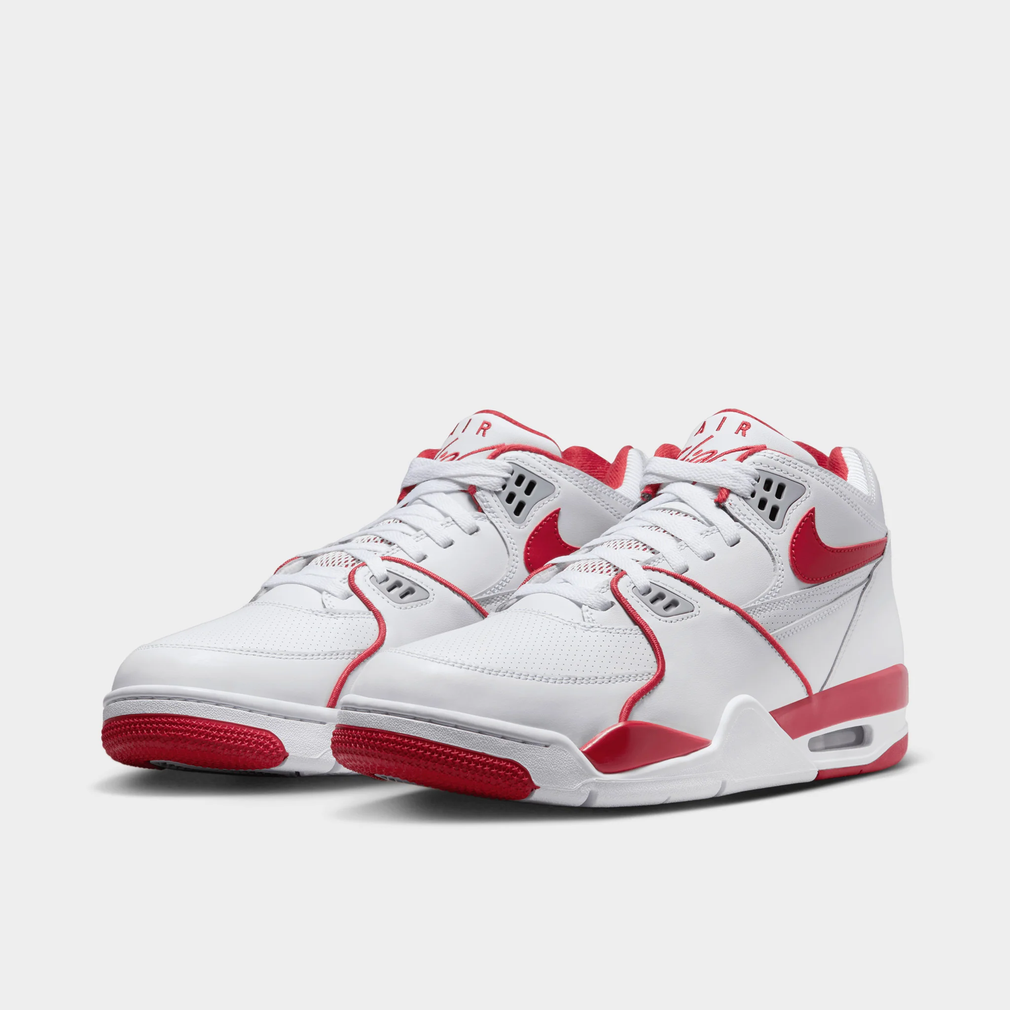 Nike Air Flight '89 OG White / Varsity Red - Wolf Grey