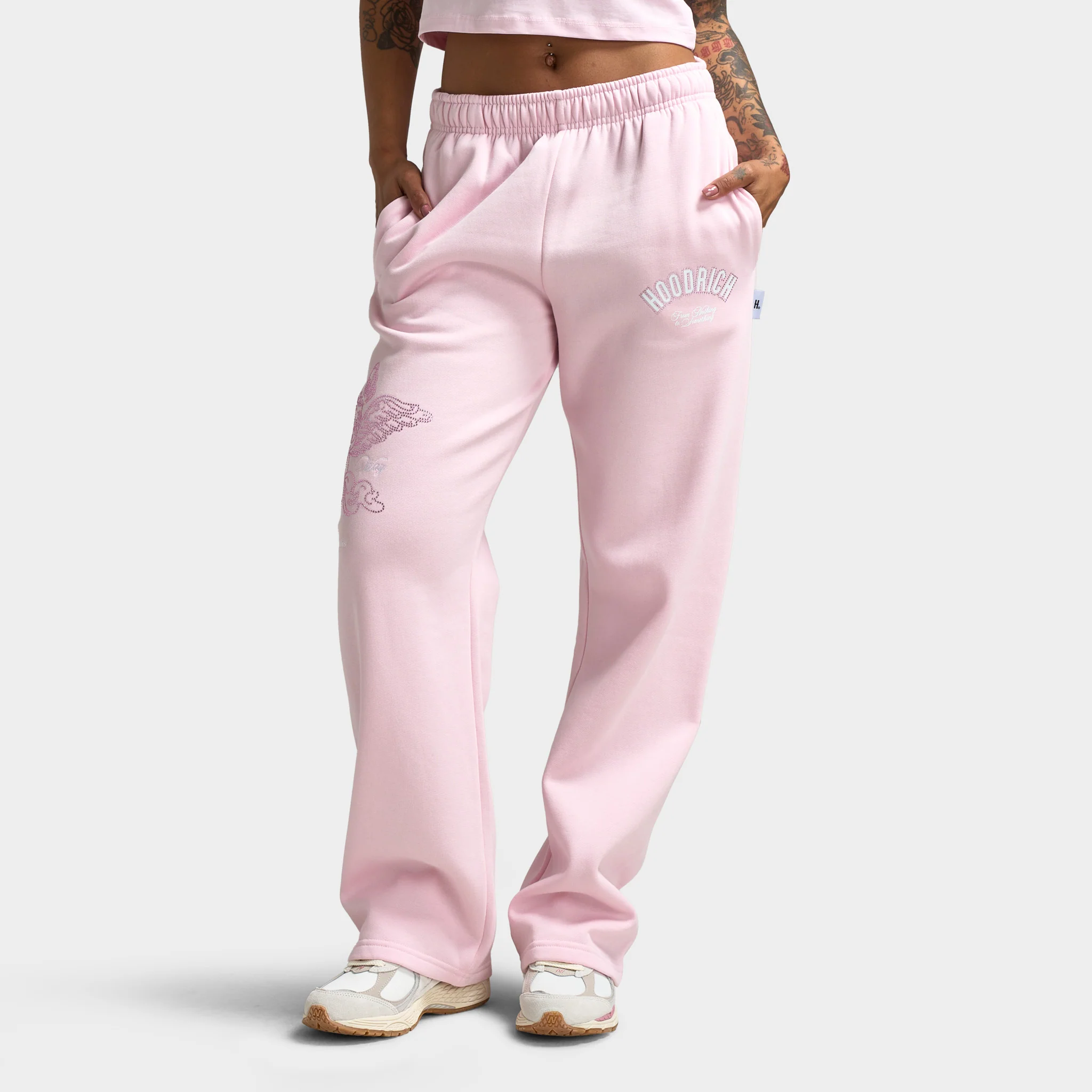 Hoodrich Women's Cherish Wide Leg Joggers Festival Bloom / W