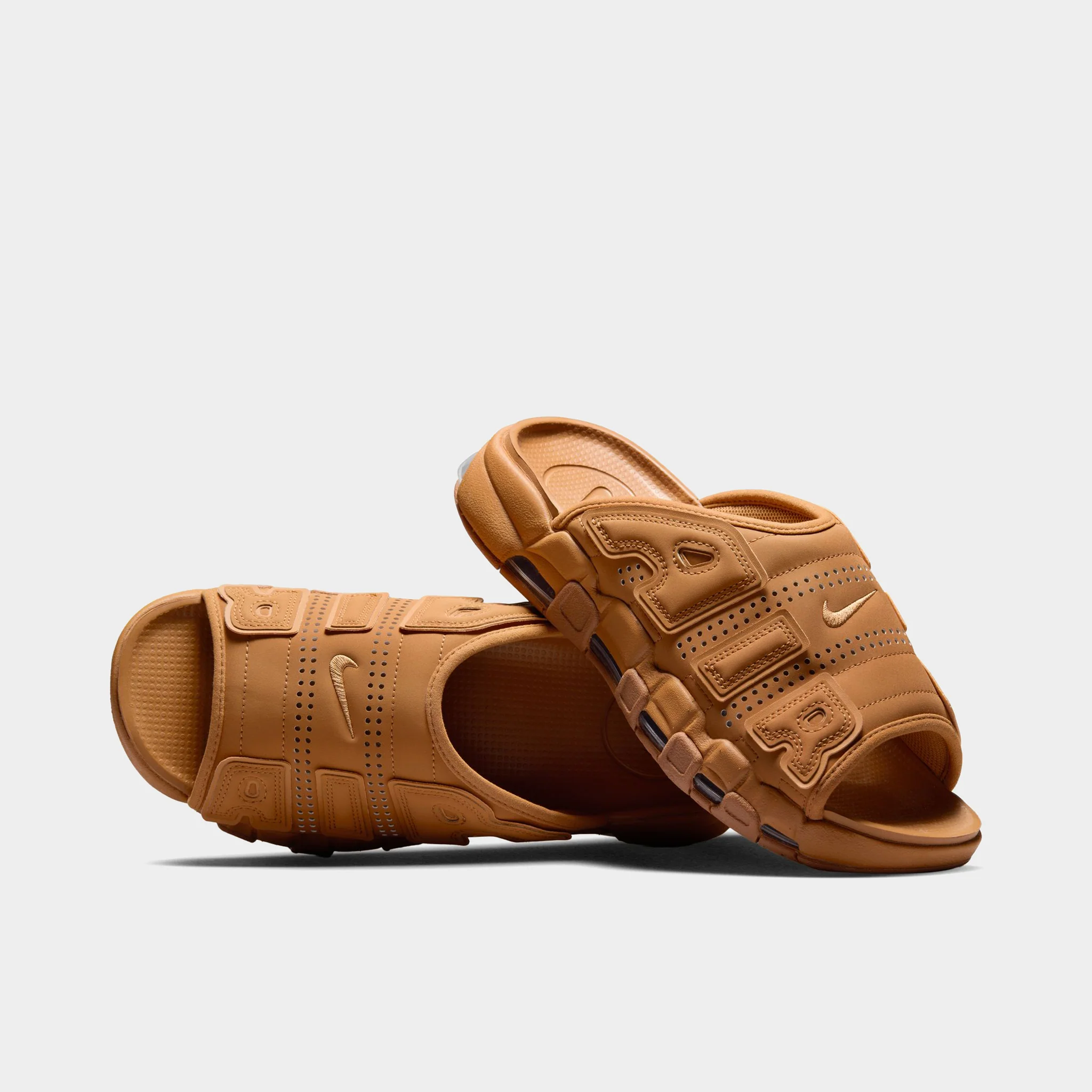 Nike Air More Uptempo Slide Flax / Flax - Gum