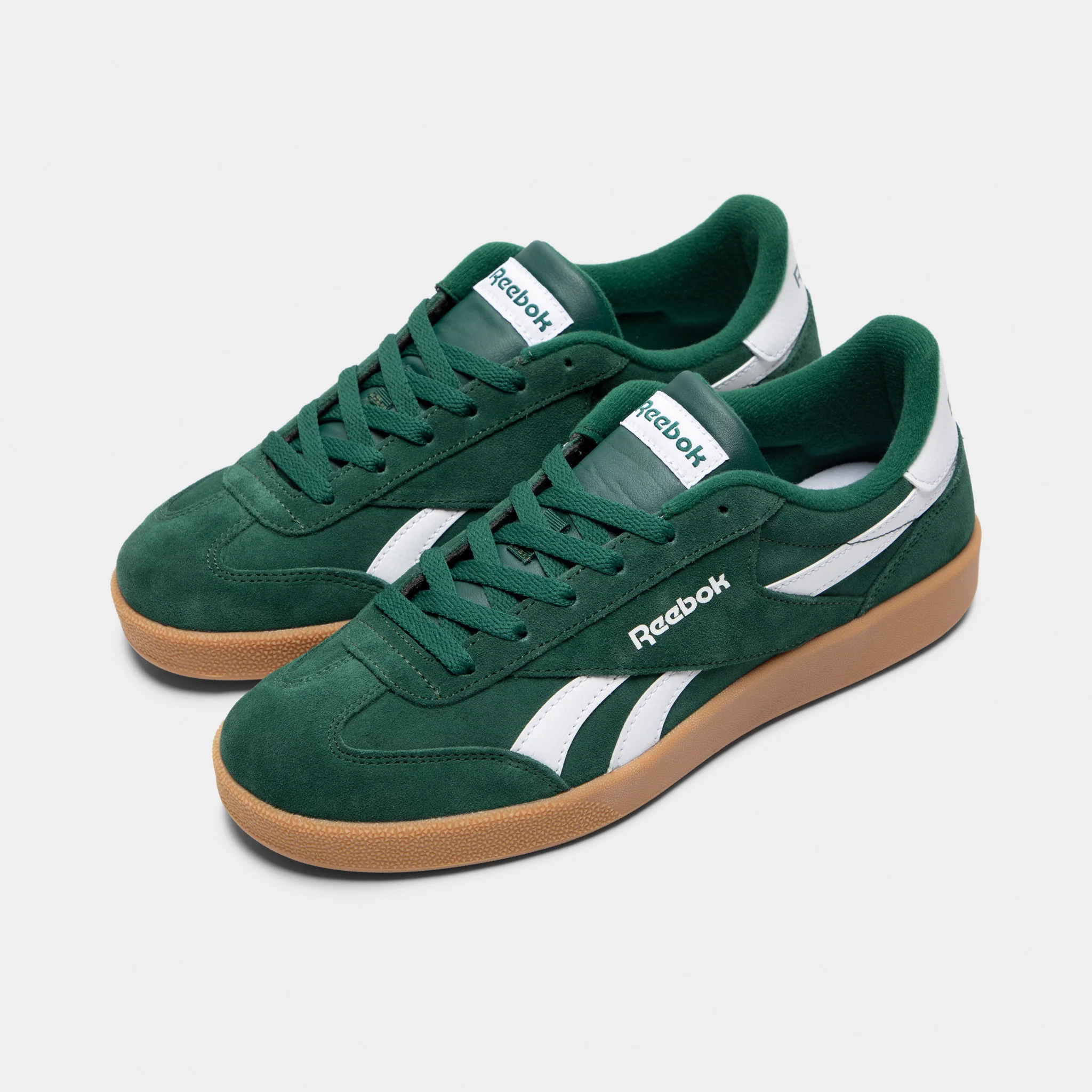 Reebok Smash Edge Dark Green / White - Gum