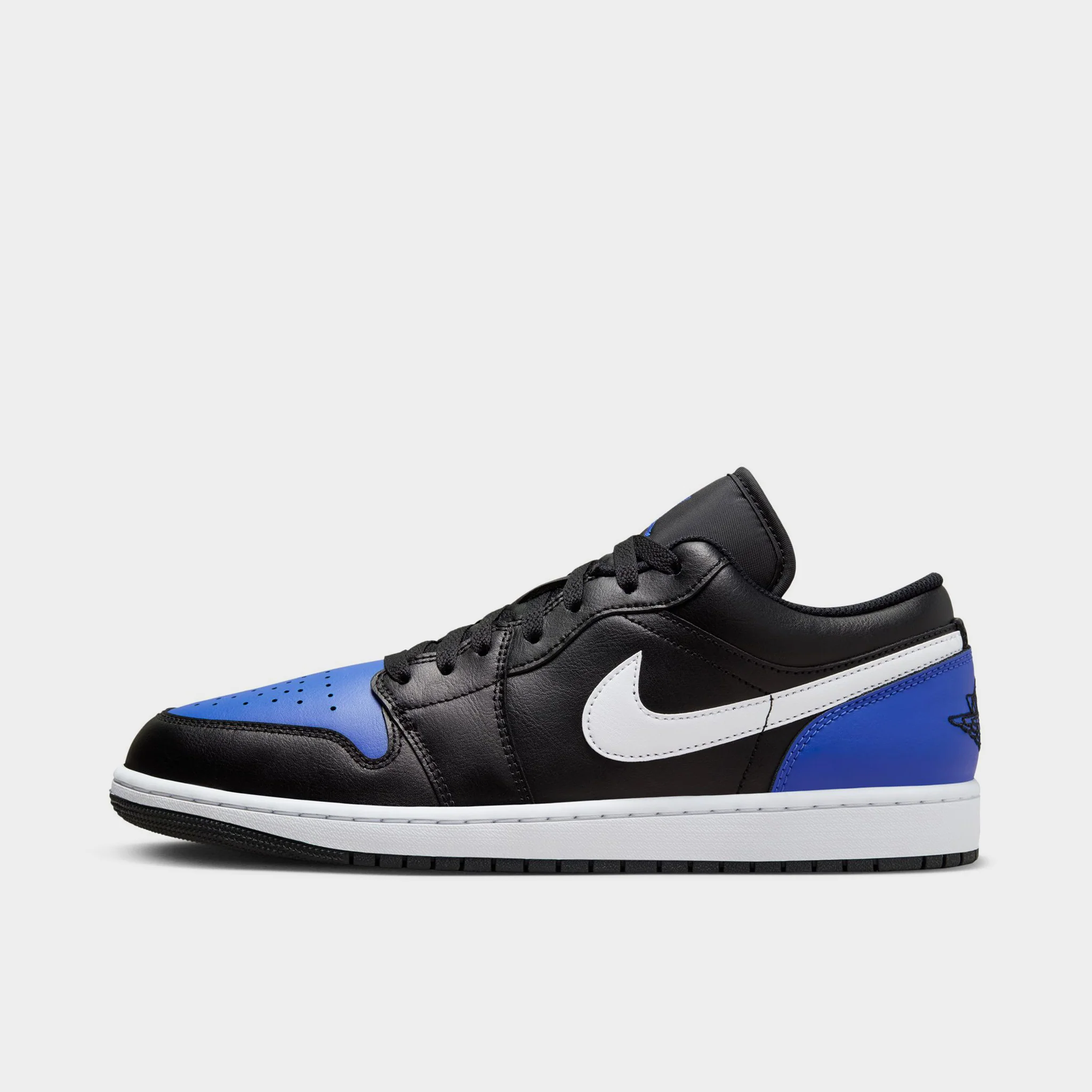 Jordan 1 Low Black / White - Game Royal