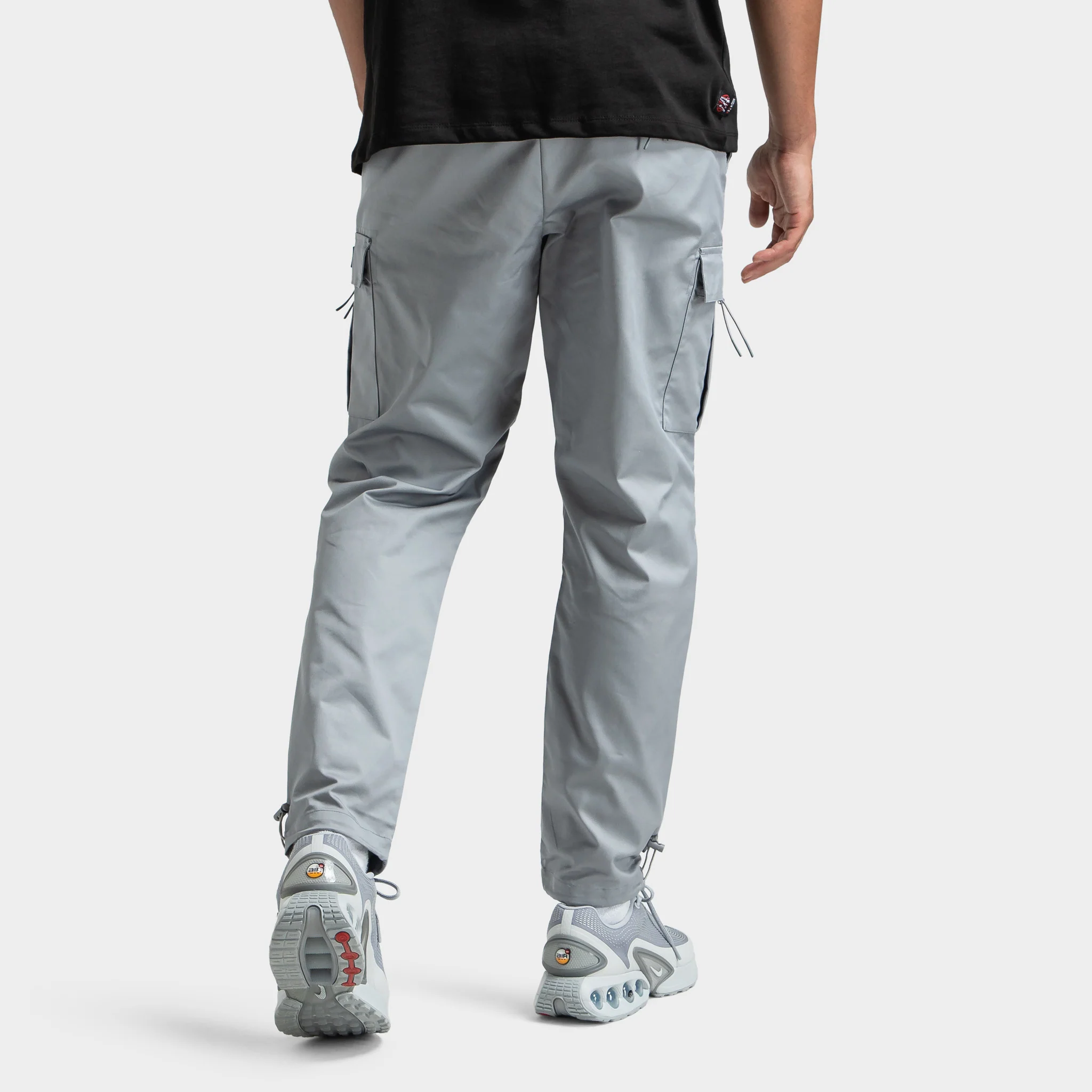 Hoodrich Affect Woven Cargo Pants Weathervane / Black - Deja Vu Blue