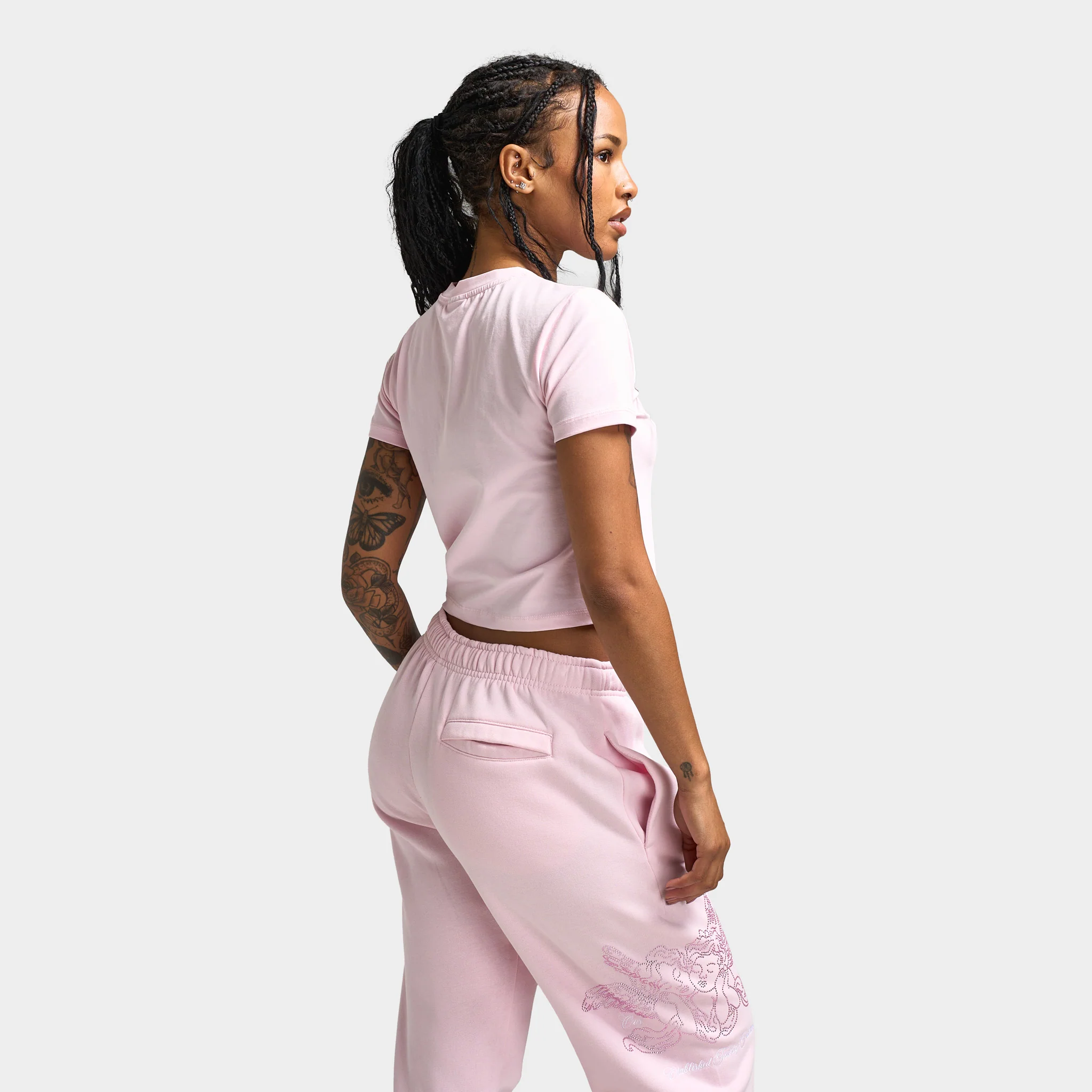 Hoodrich Women's Cherish Slim Fit Graphic T-Shirt Festival B