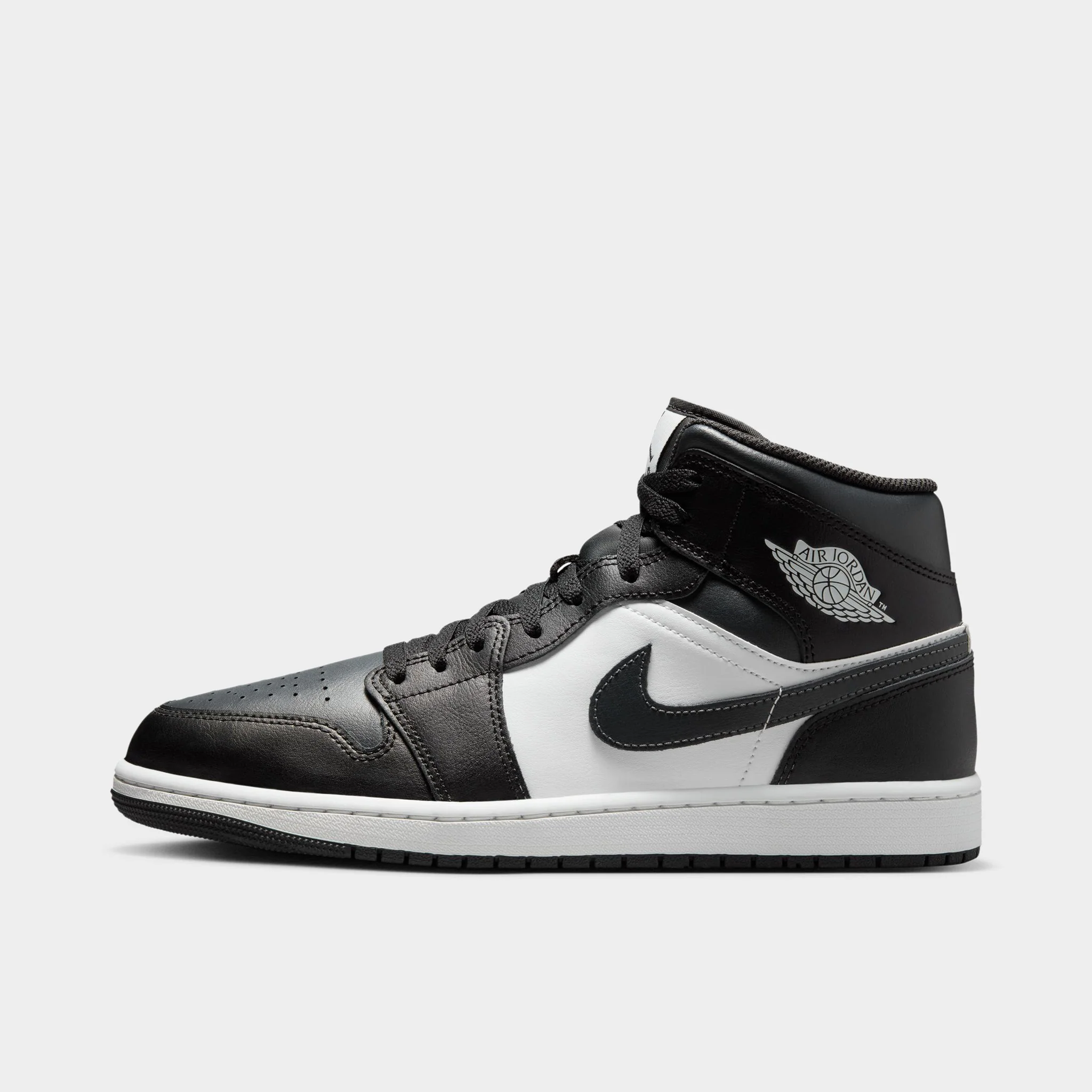 Jordan 1 Mid Black / Off Noir - Summit White