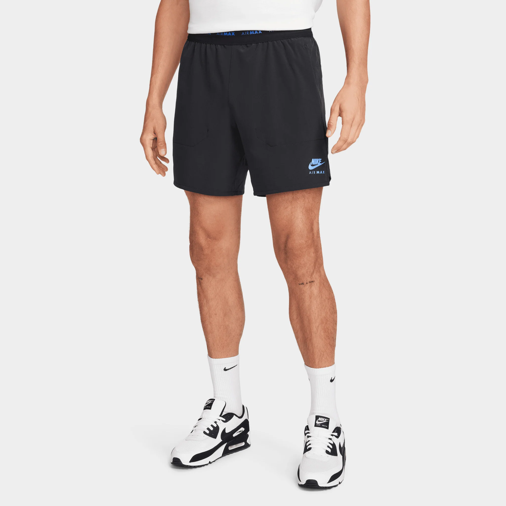 Nike Sportswear Air Max Woven Shorts Black / Game Royal