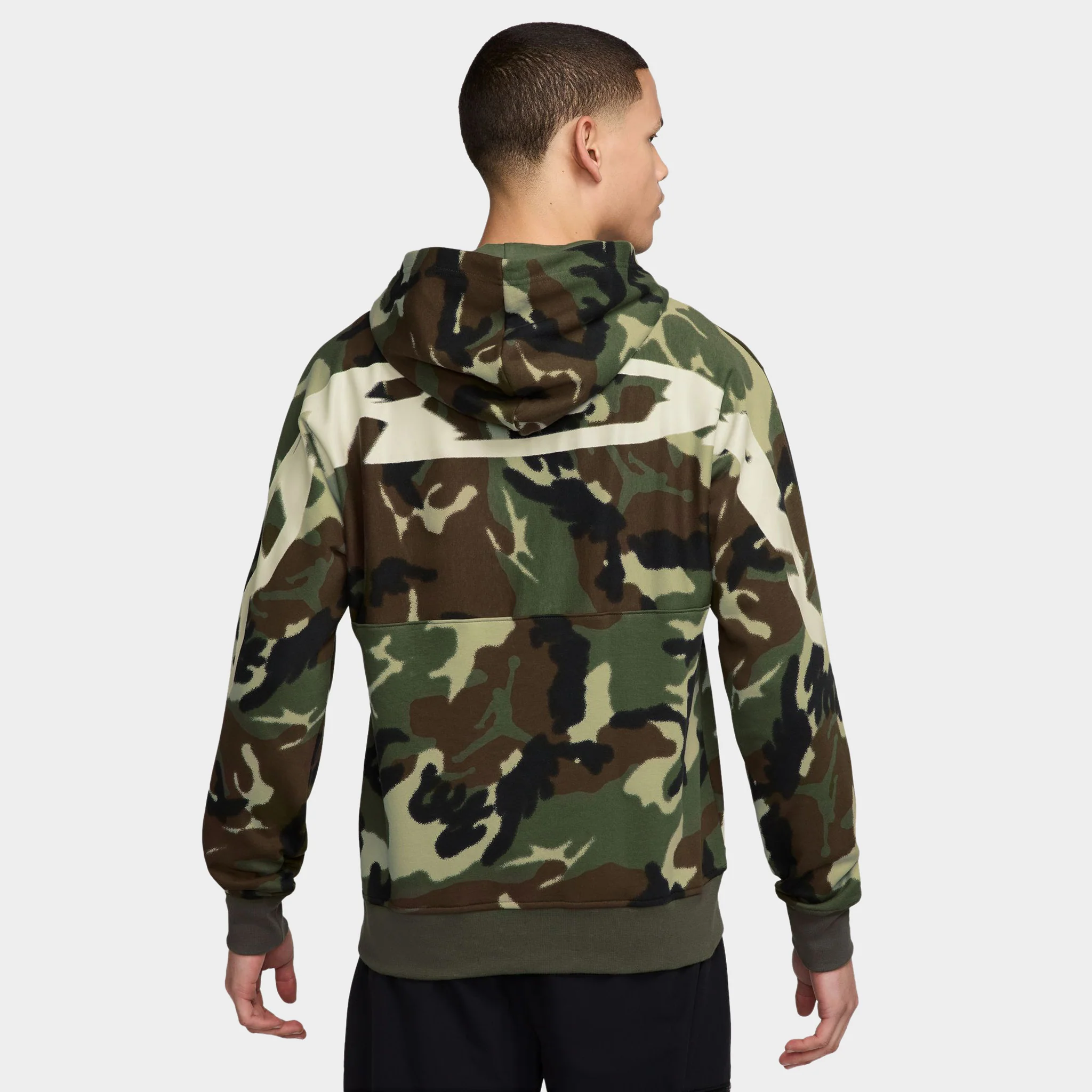 Jordan MVP Statement All Over Print Hoodie Light Olive / Sail - Sail