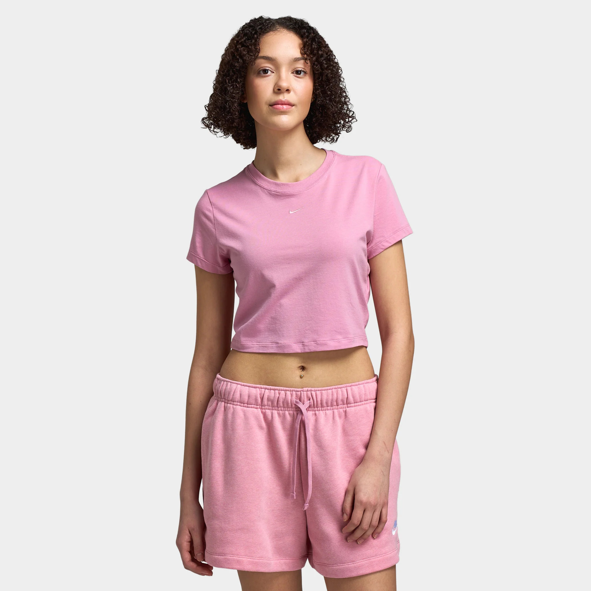 Nike Sportswear Women's Chill Knit Crop Top / Elemental Pink