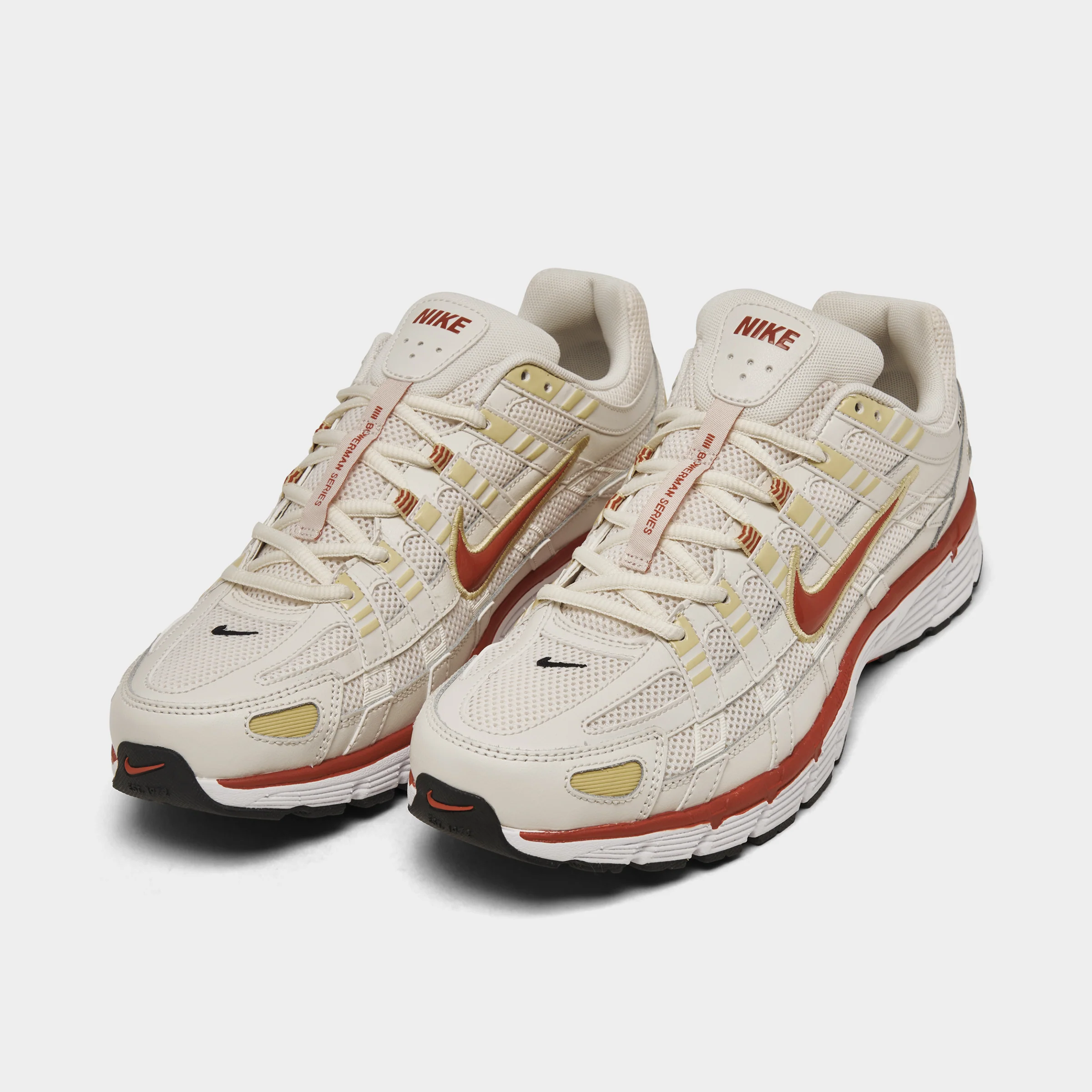 Nike P-6000 Phantom / Dragon Red - White
