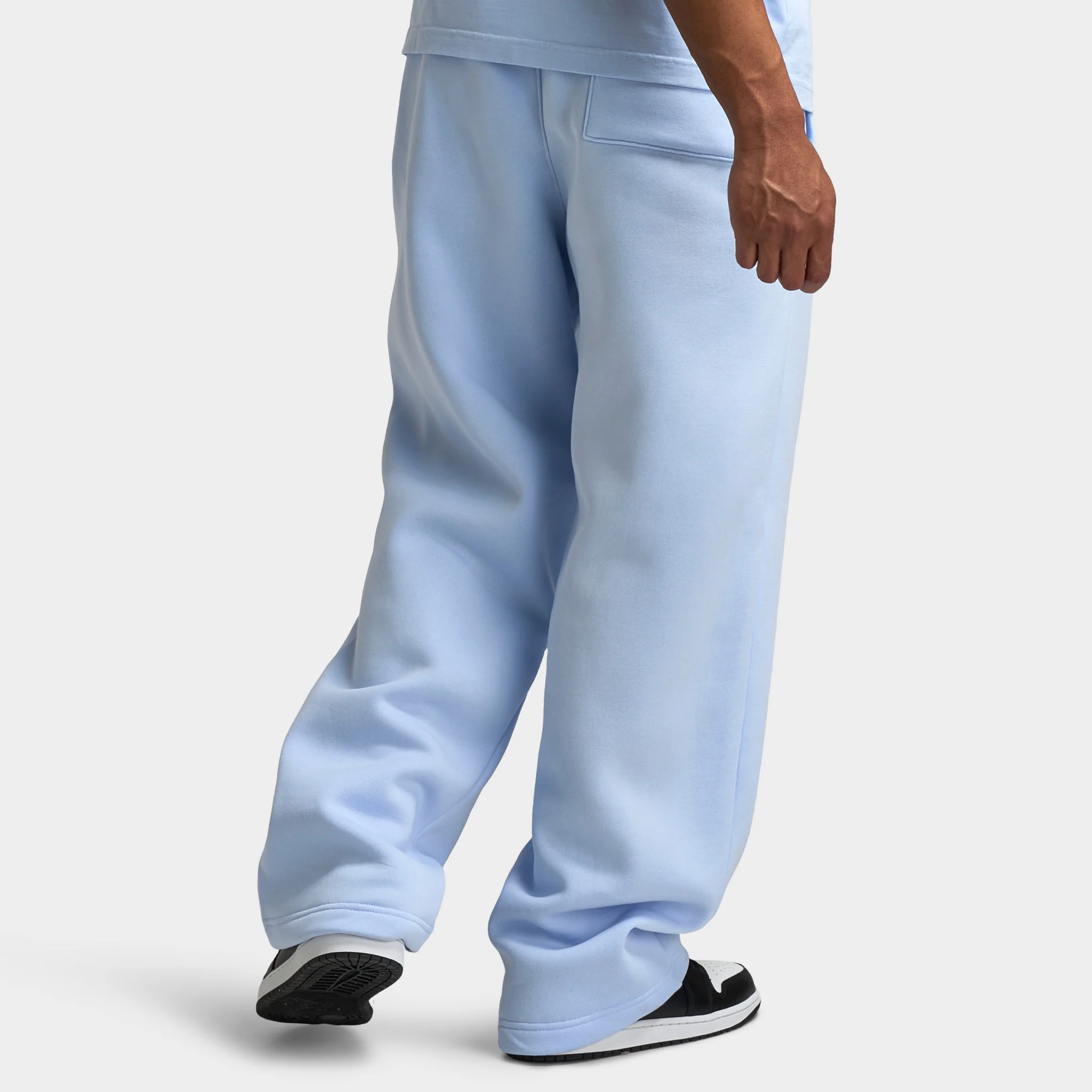 Jordan Brooklyn Oversized Open Hem Pants / Hydrogen Blue