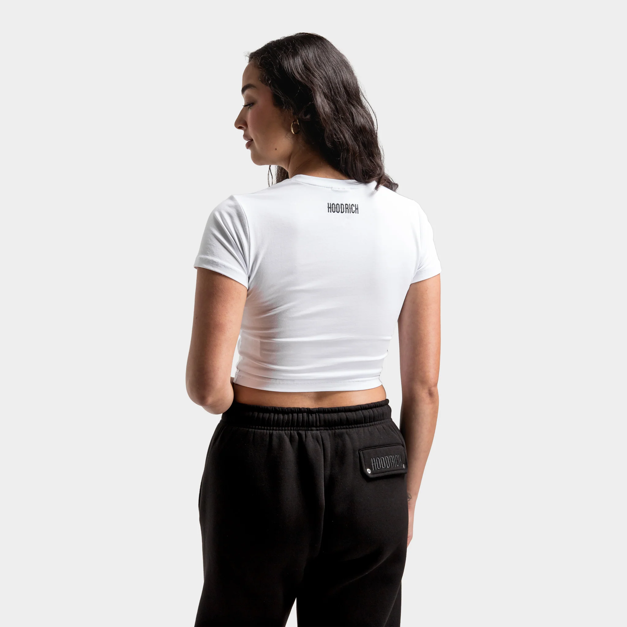 Hoodrich Women's OG Figure Crop Top / White