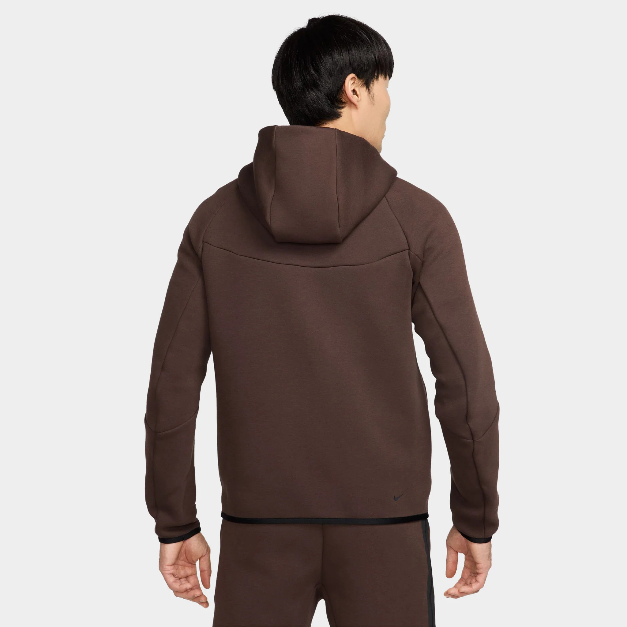 Nike Tech Fleece Full Zip Windrunner Baroque Brown / Black