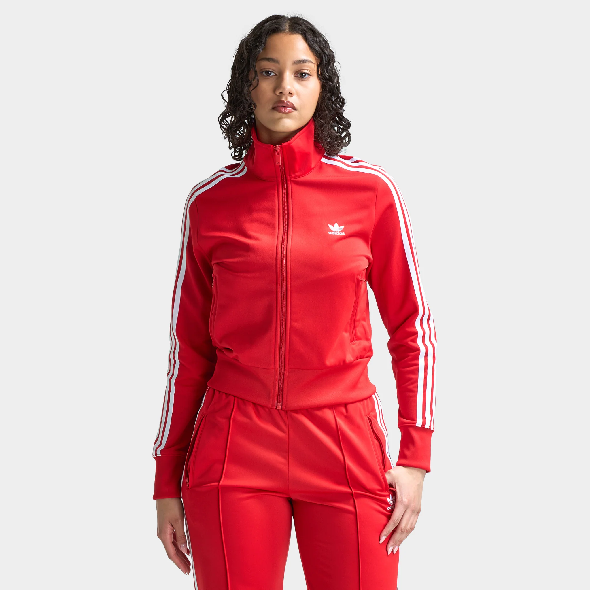 adidas Women's Adicolor Classics Firebird Track Top / Better Scarlet