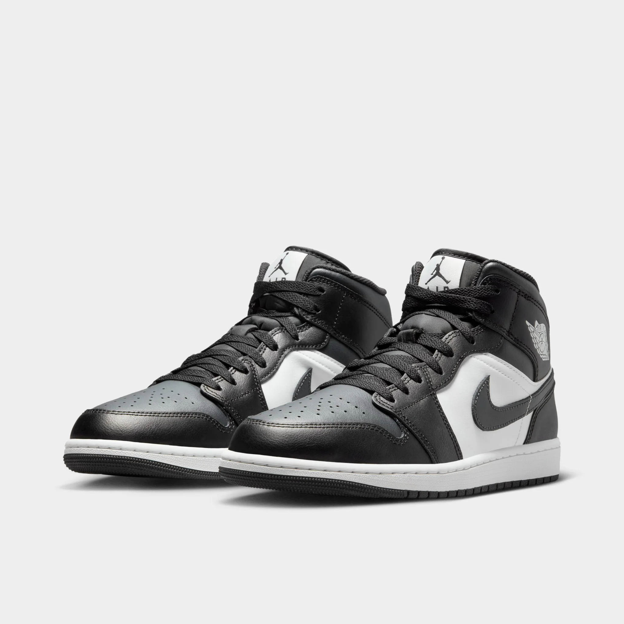 Jordan 1 Mid Black / Off Noir - Summit White