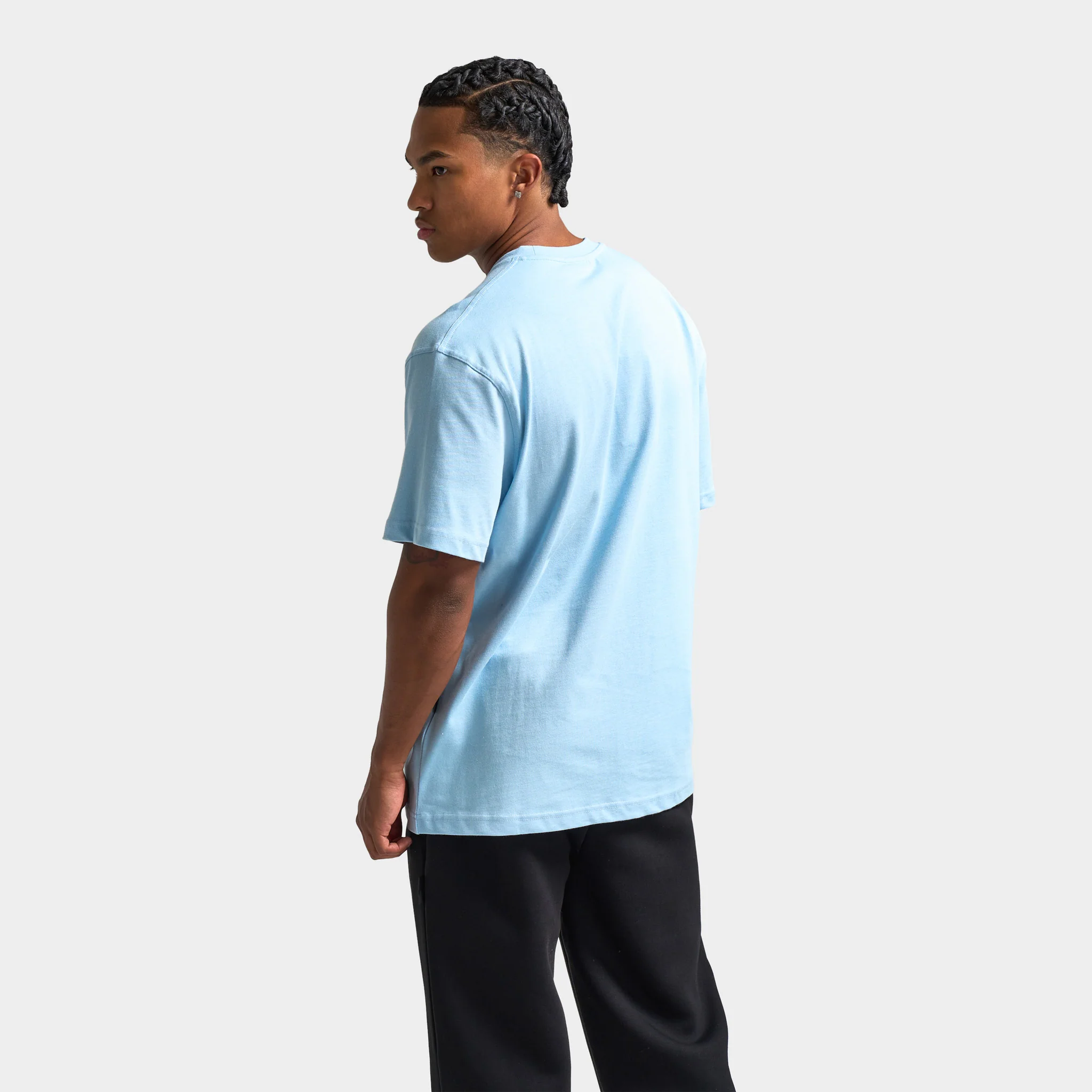 Hoodrich Ritual Embroidered T-Shirt Clear Sky / Black