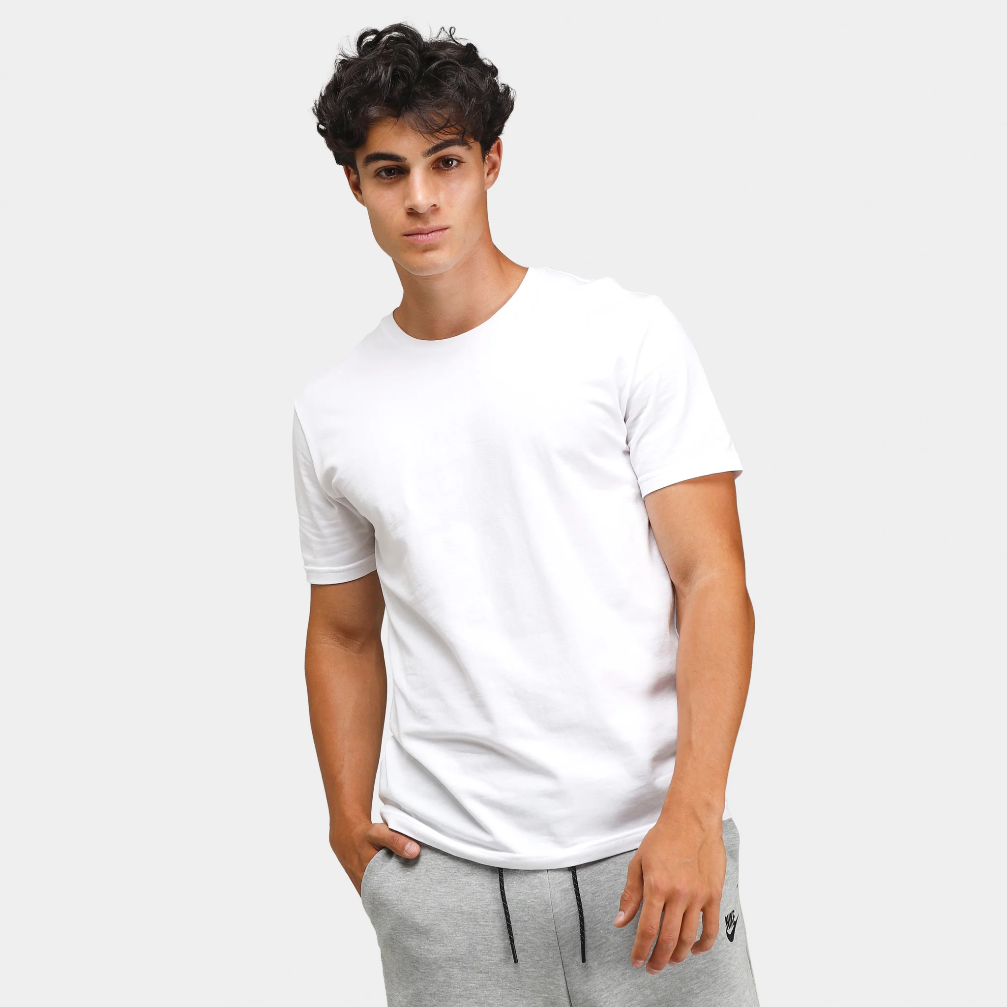 Nike Everyday Cotton Stretch T-shirt White / White