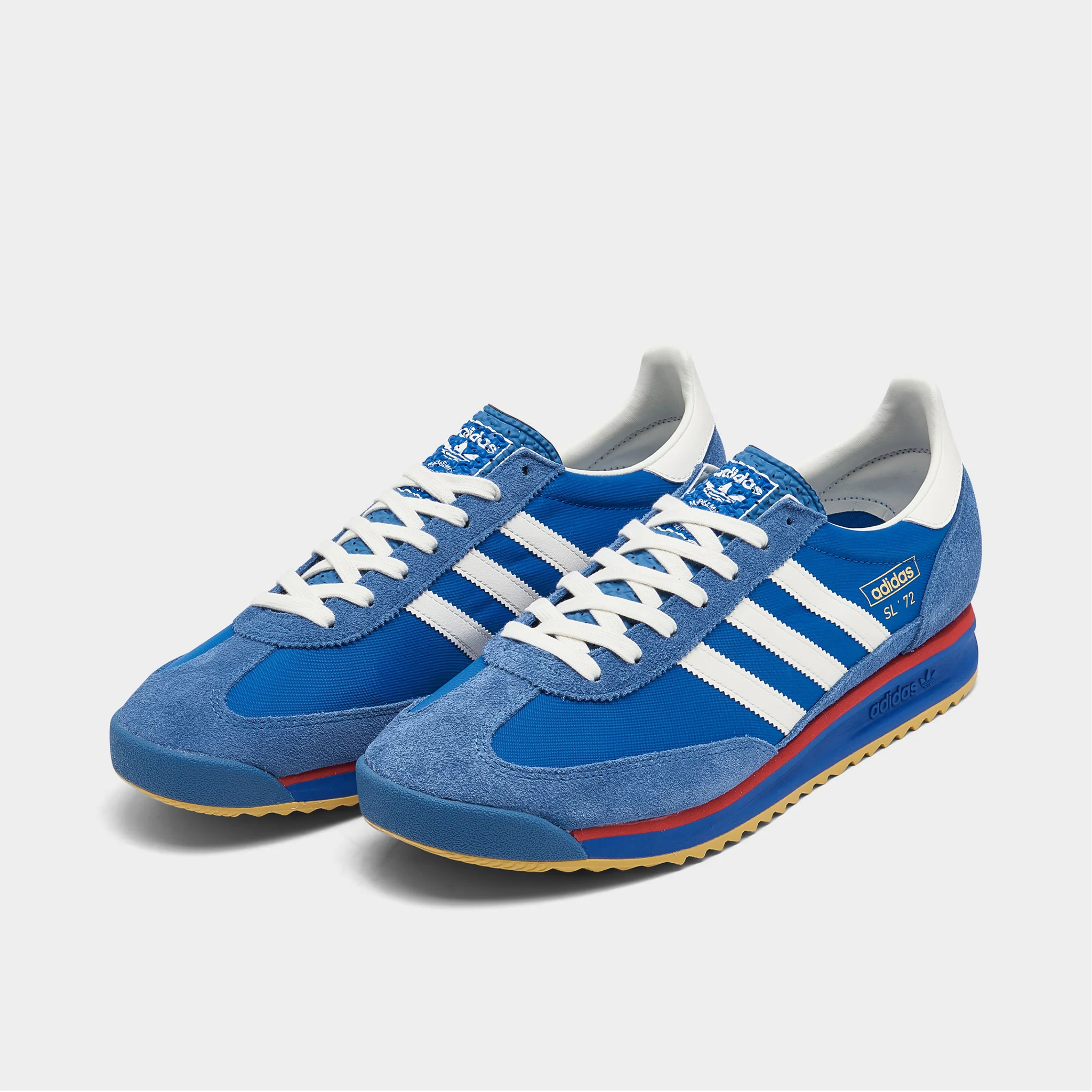 adidas SL 72 RS Blue / Core White - Better Scarlet