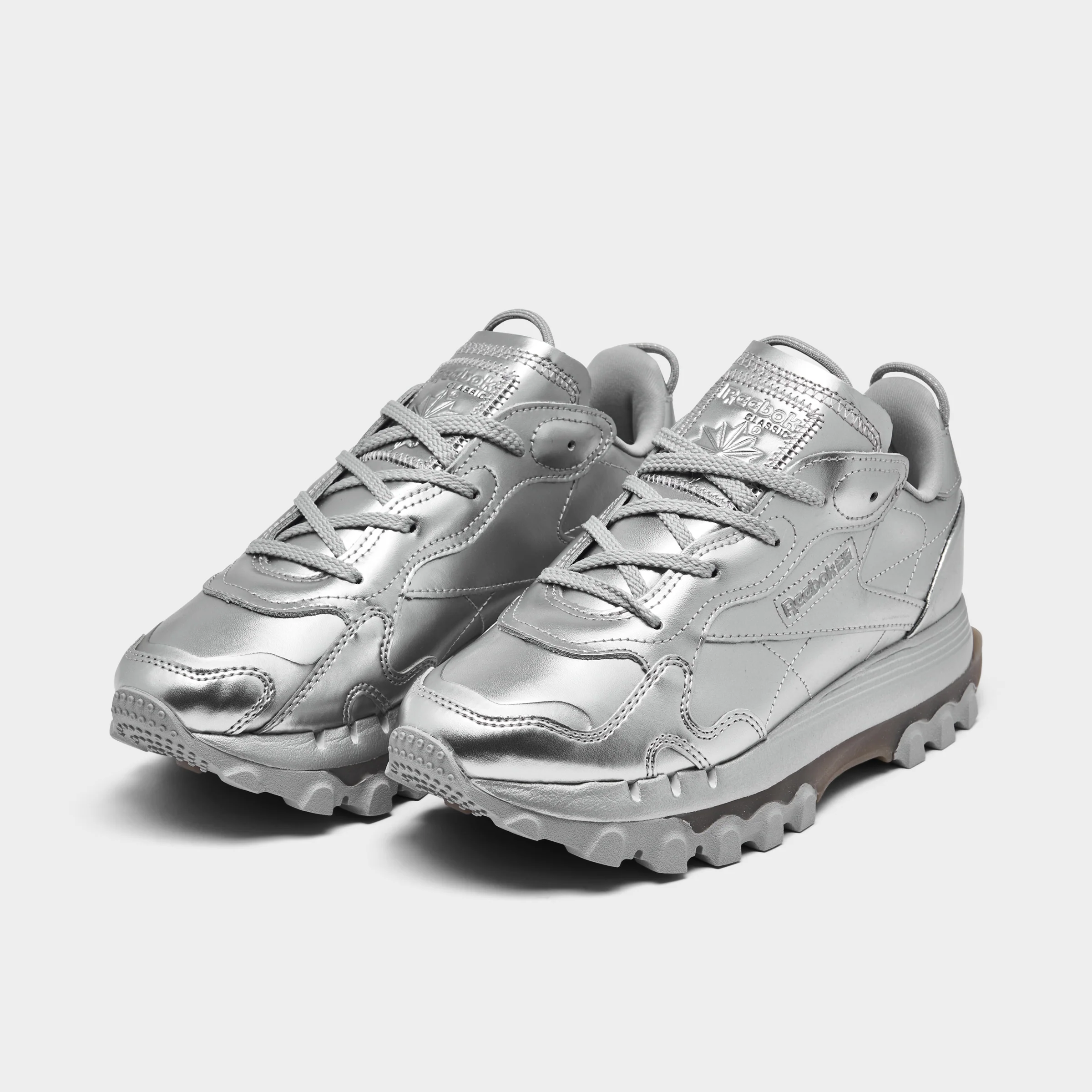 Reebok x Cardi B Women's Classic Leather Pewter / Black