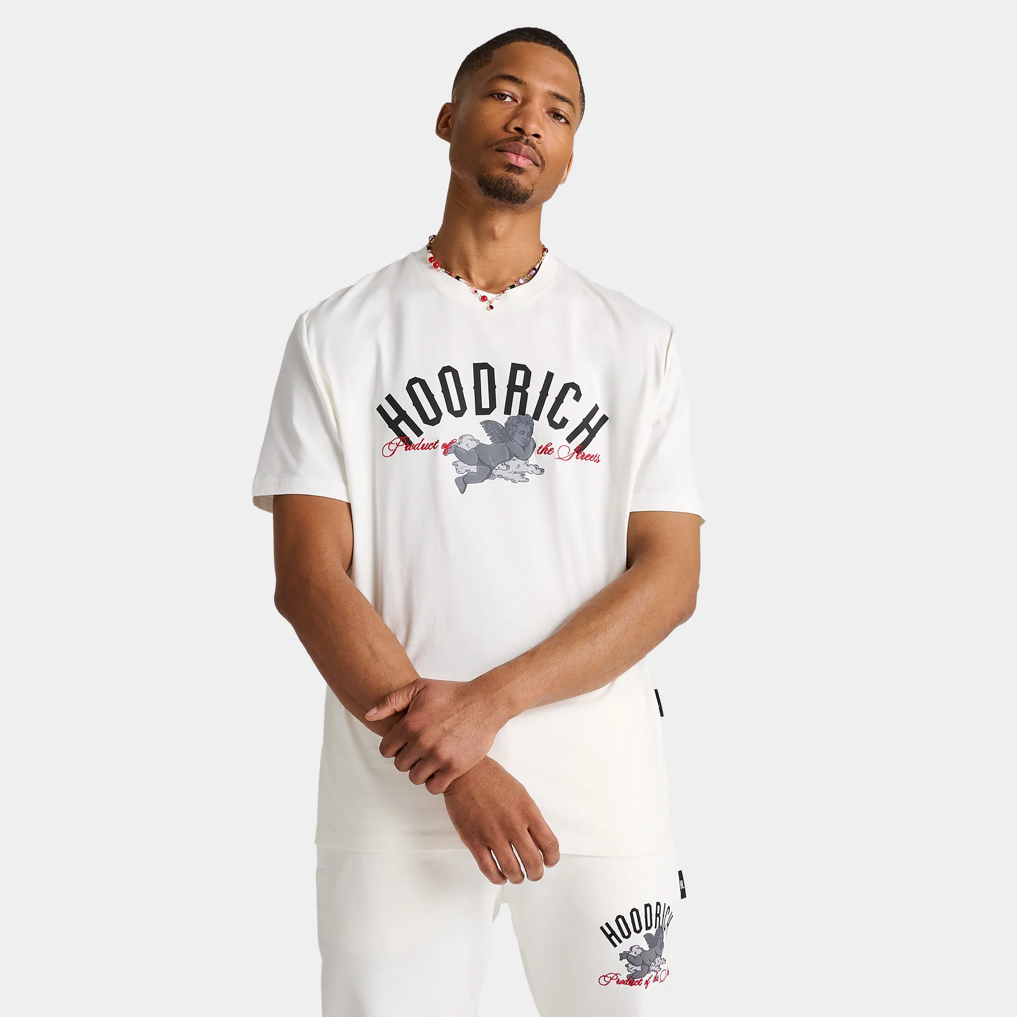Hoodrich OG Empire T-Shirt Blanc De Blanc / Black - Lychee