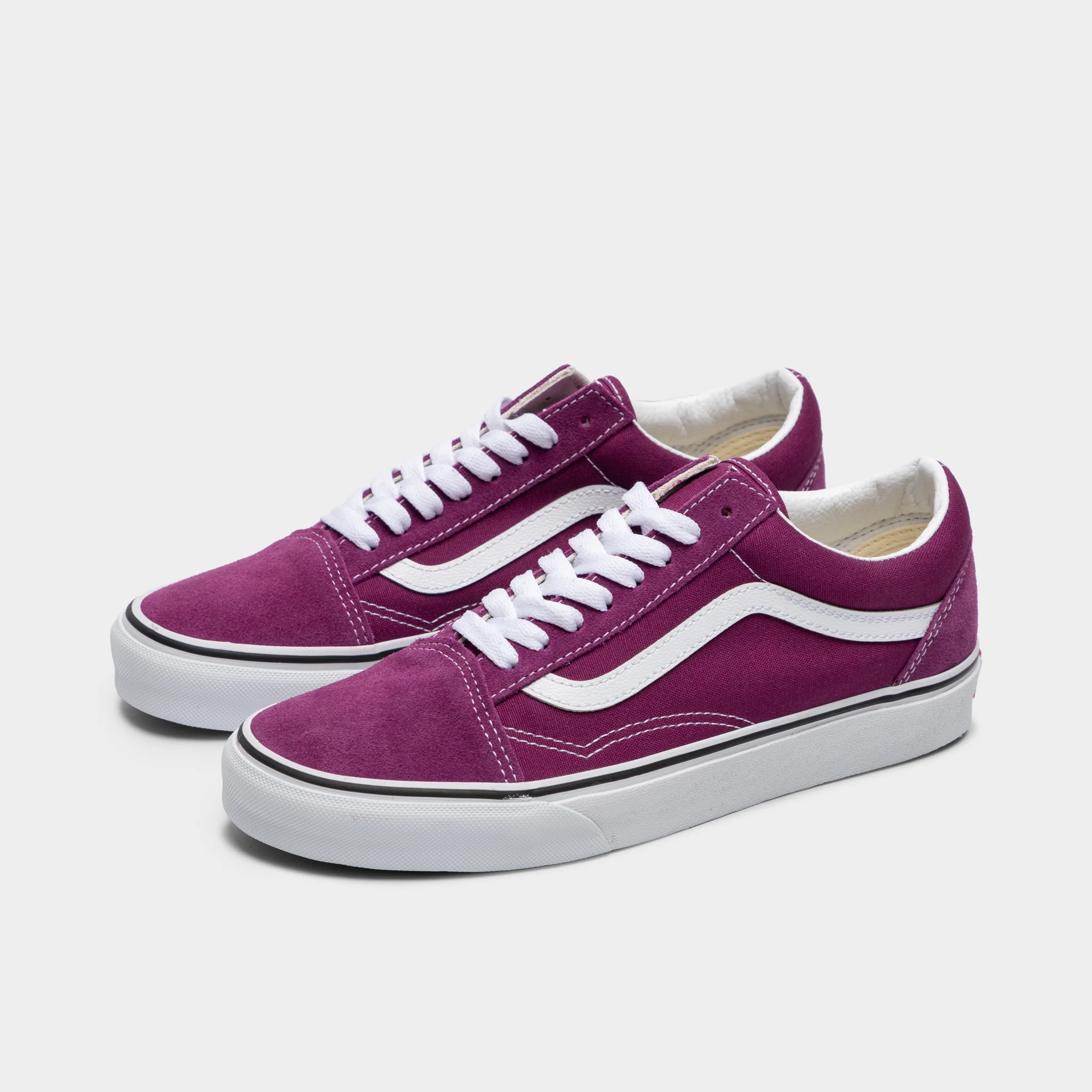 Vans Old Skool Dark Purple / White