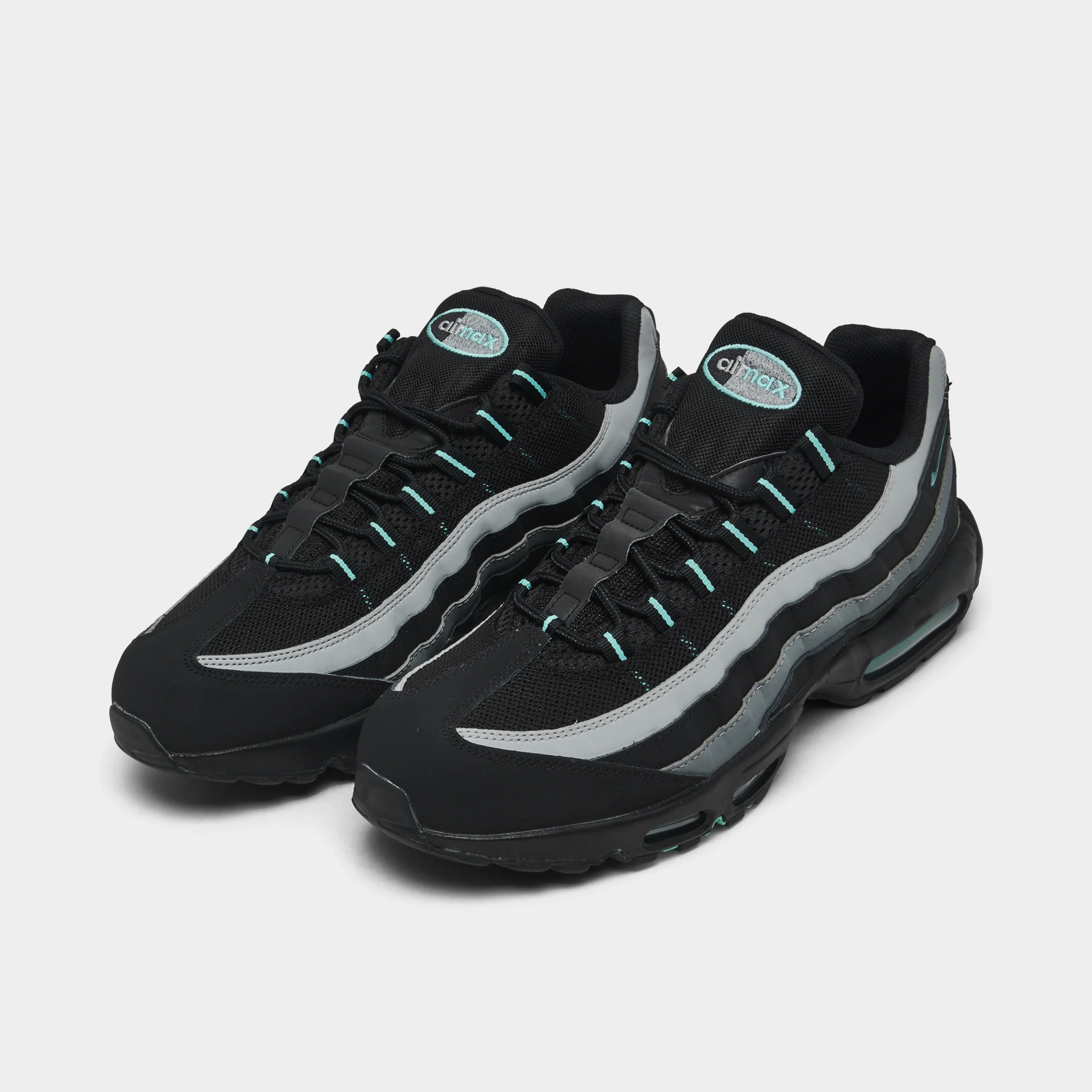 Nike Air Max 95 Black / Aurora Green - Cool Grey