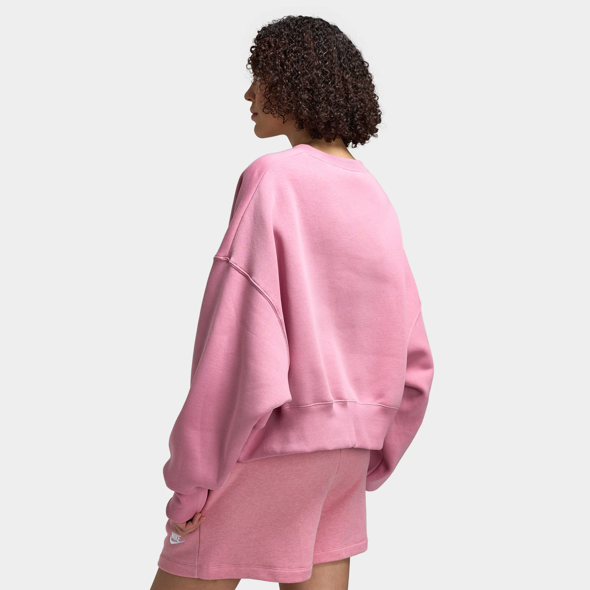 Nike Sportswear Women's Over-Oversized Crewneck Sweatshirt Elemental Pink / Sail