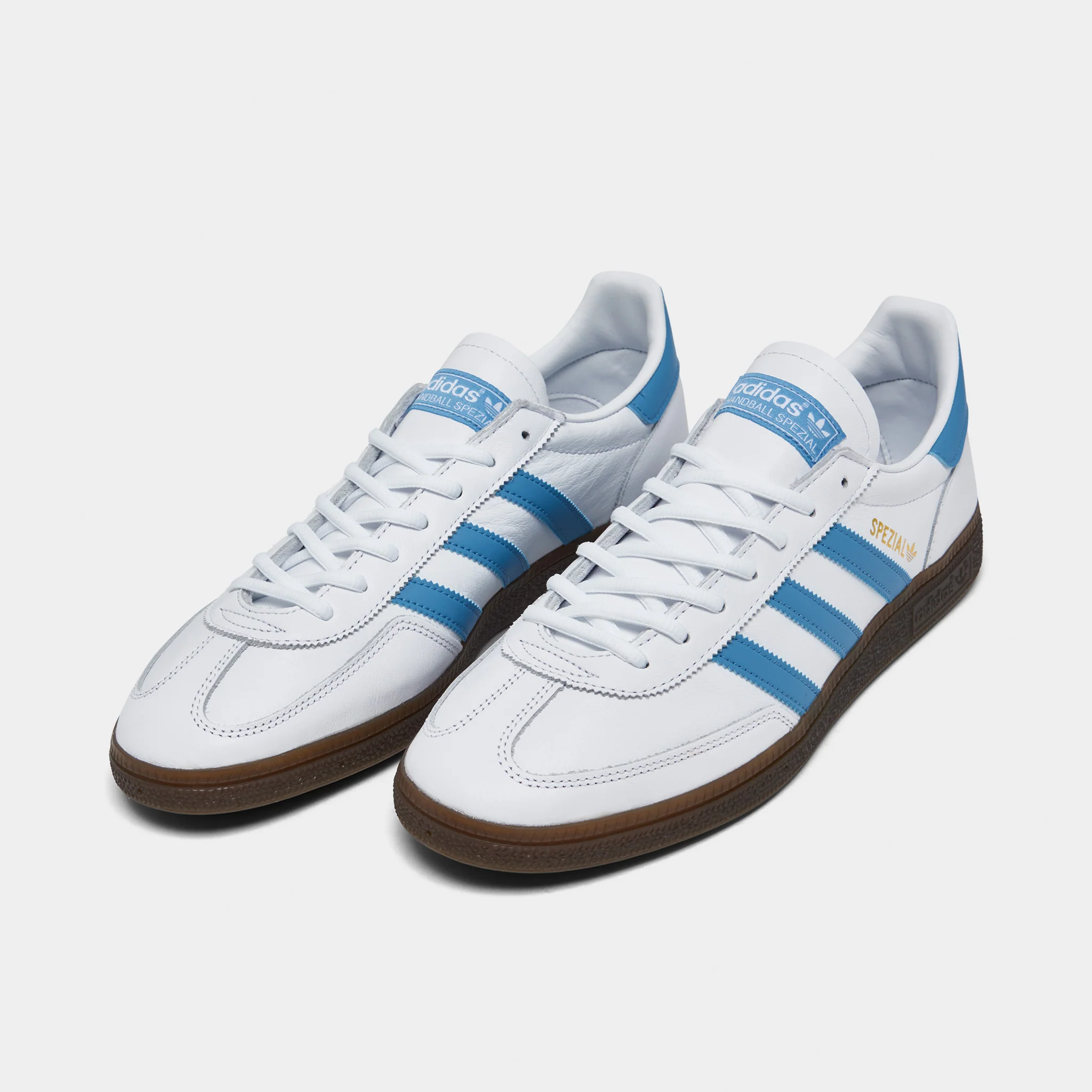 adidas Originals Handball Spezial White / Light Blue - Gum