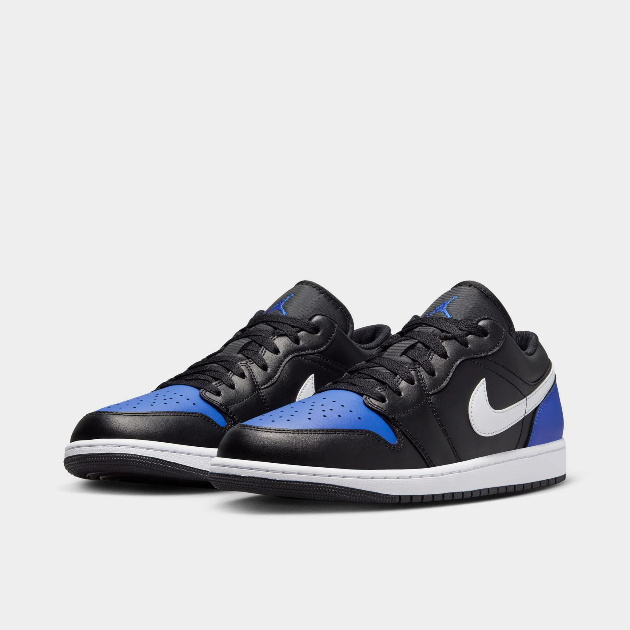 Jordan 1 Low Black / White - Game Royal