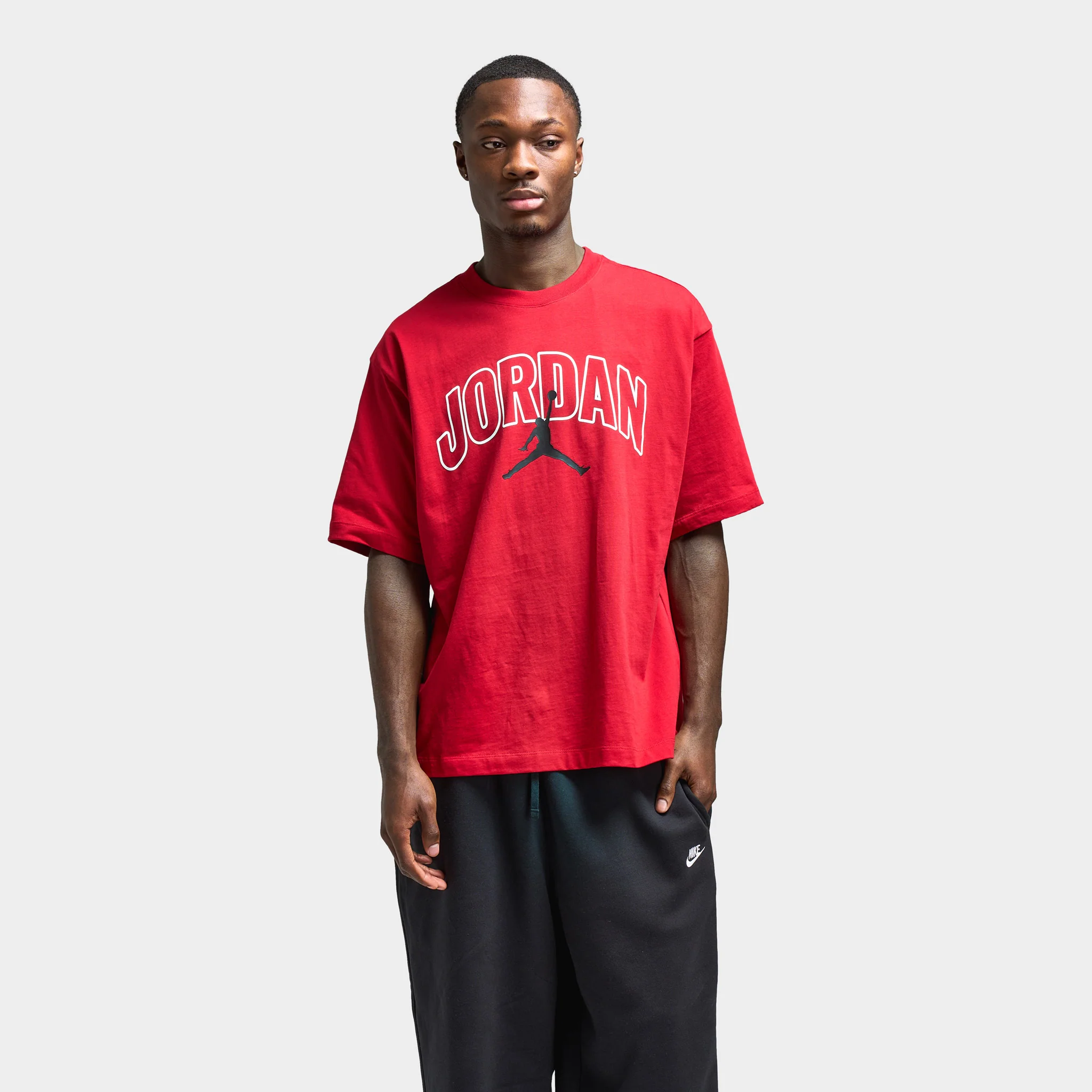 Jordan Graphic T-Shirt Gym Red / Sail - Black