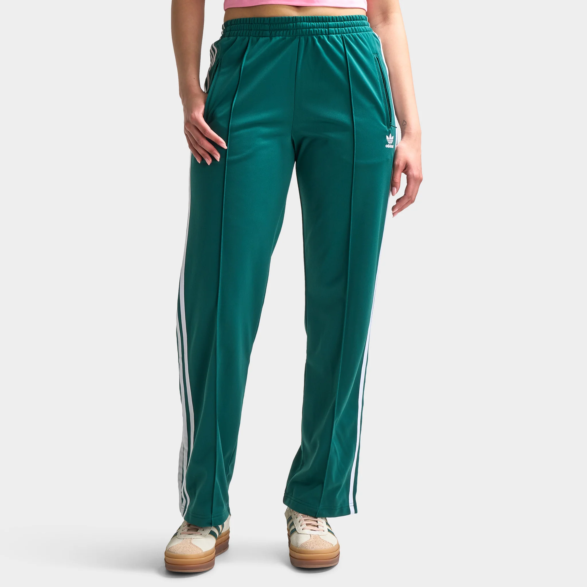adidas Originals Women's Adicolor Classics Firebird Track Pants / Collegiate Green
