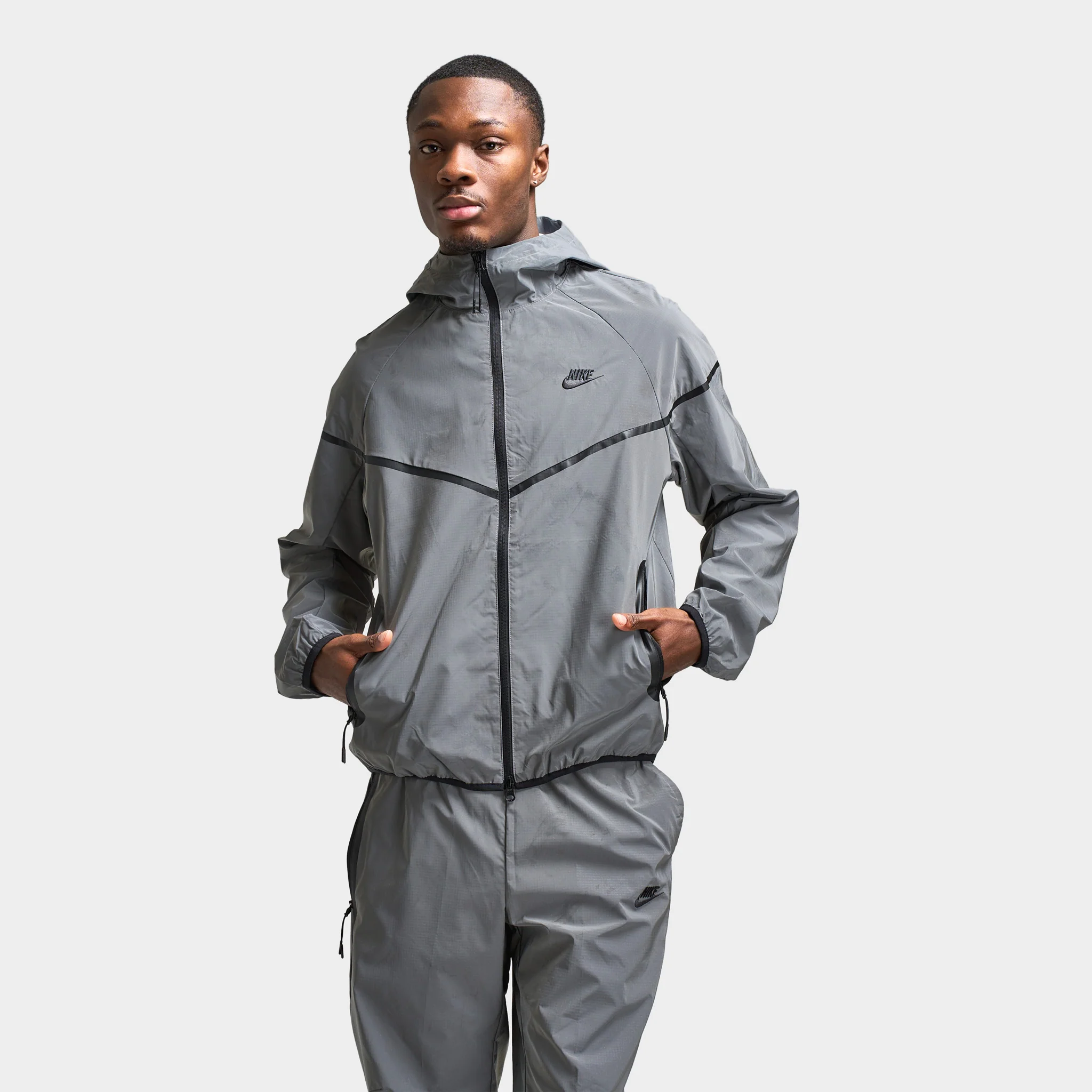 Nike Sportswear Tech Woven Jacket Reflect Silver/ Black