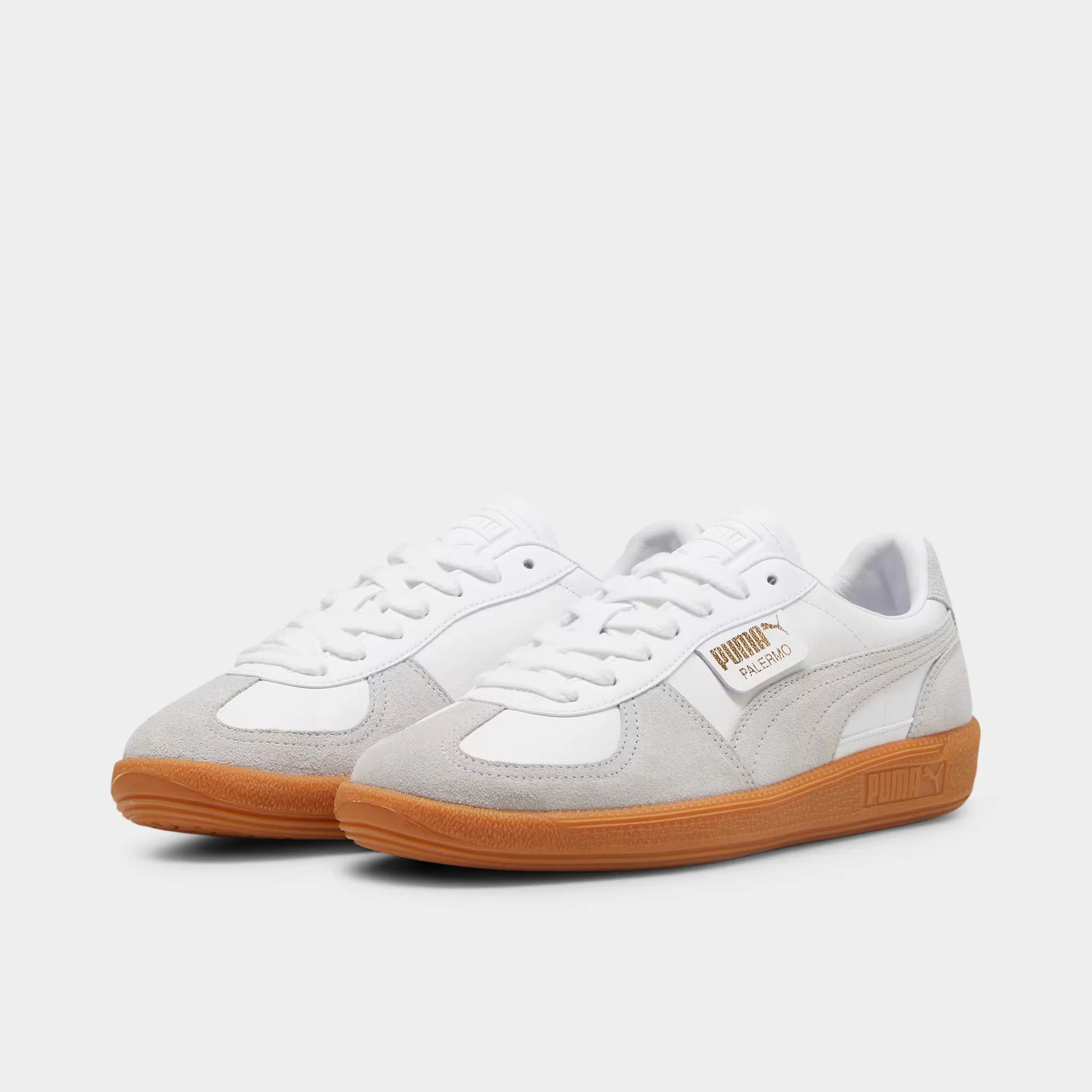 Puma Palermo Leather Puma White / Tan